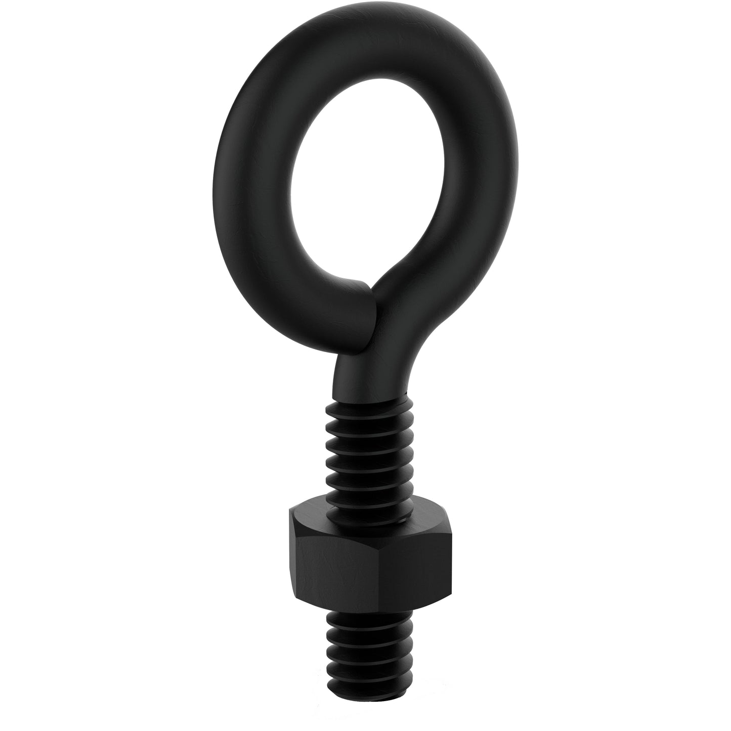 National Hardware N820-095 Eye Bolt, 1/4" × 2", Storm Shine Finish