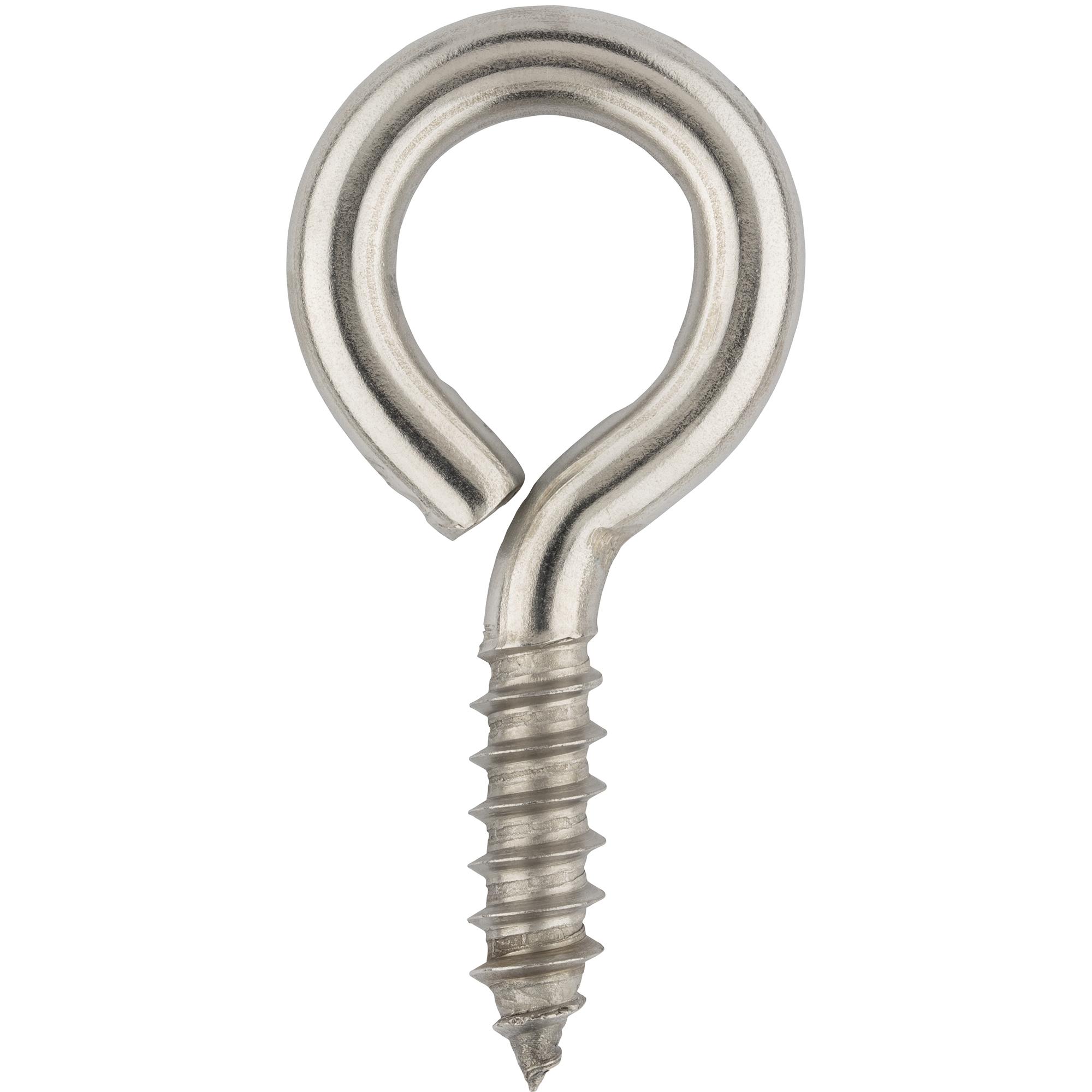 2016BC #0, 2-7/8" Screw Eye - Stainless Steel