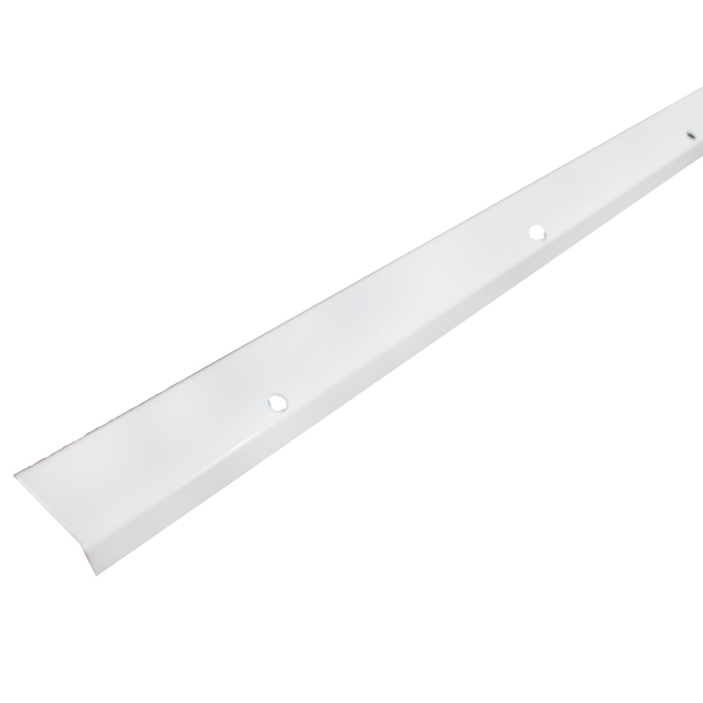 Stone Harbor Hardware Horizontal Hang Track for Double Track, 80 Inches, White