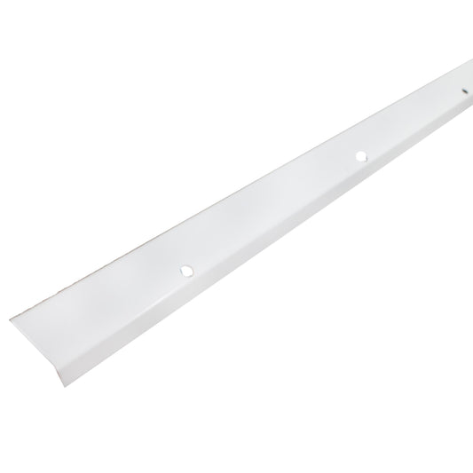 Stone Harbor Hardware Horizontal Hang Track for Double Track, 80 Inches, White