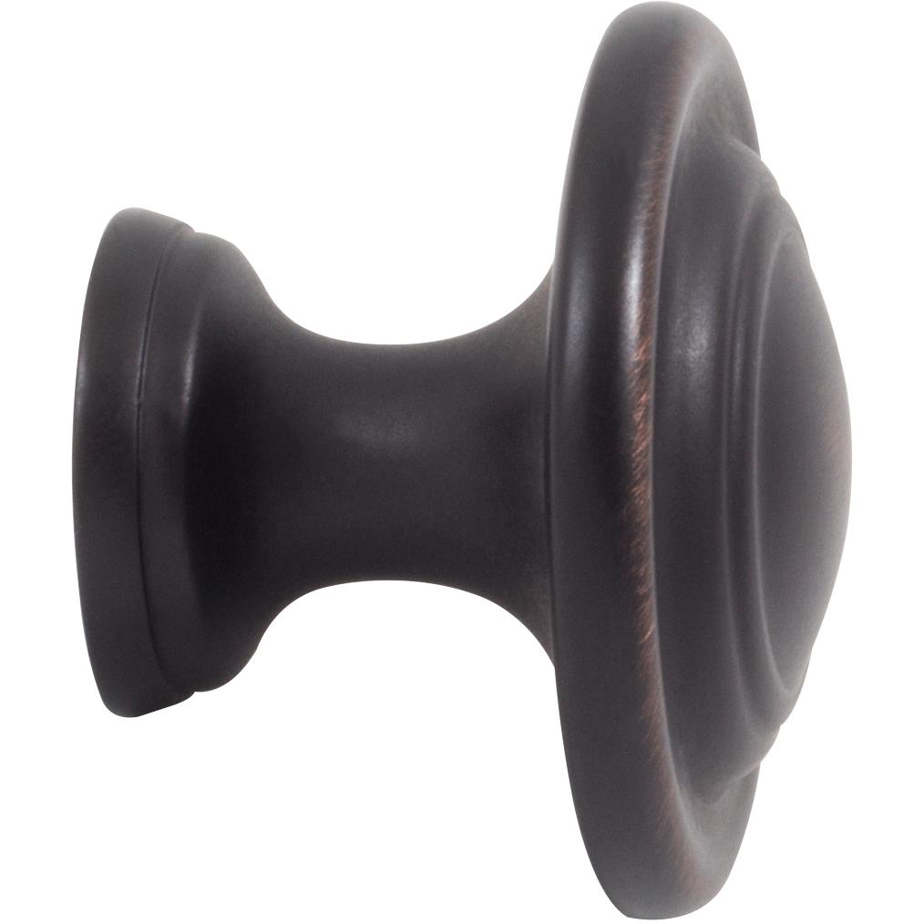 Stone Harbor Hardware Charlotte Cabinet/Bi-Fold Door Knob, 1-3/4 Inches, Vintage Bronze