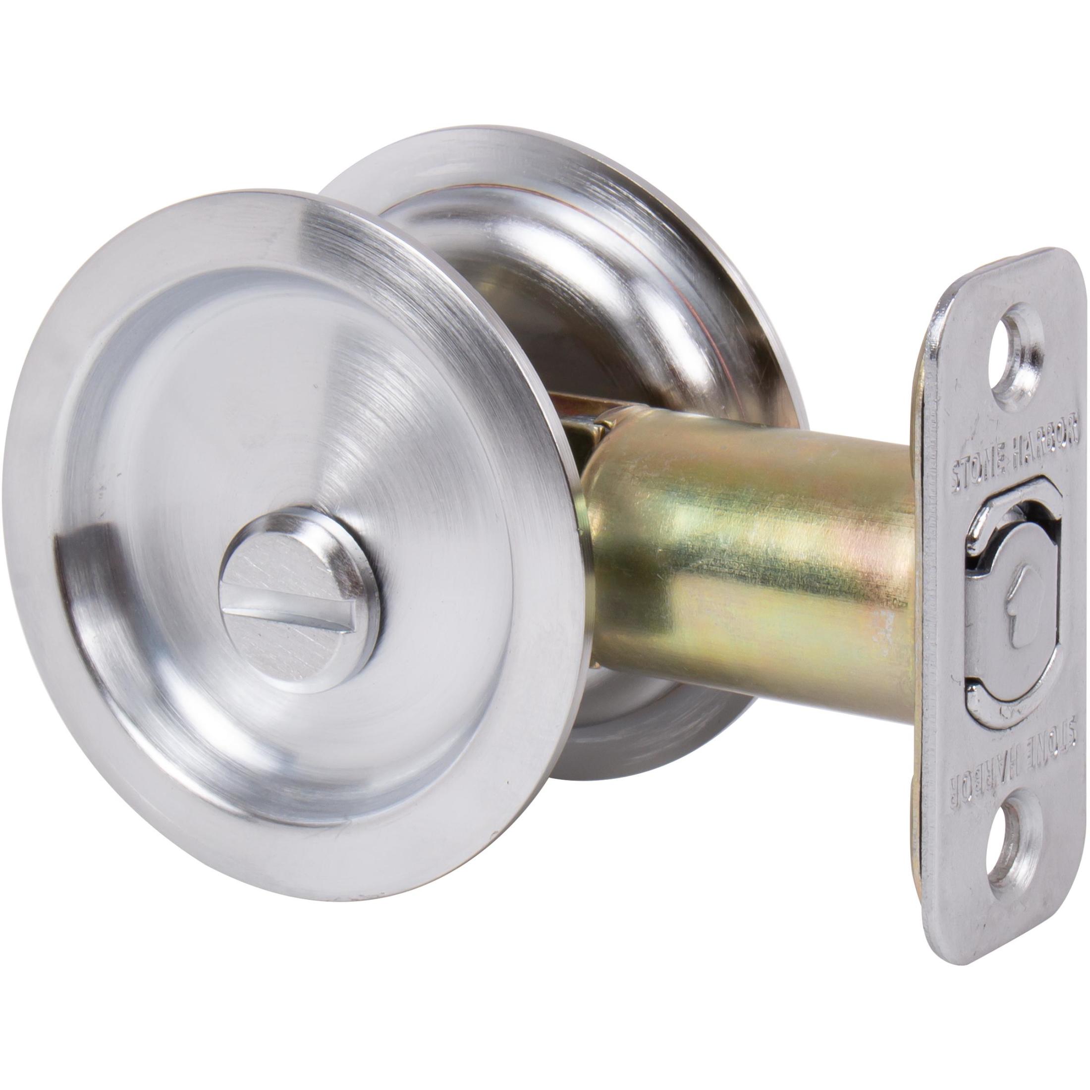 Round Pocket Door Lock Privacy