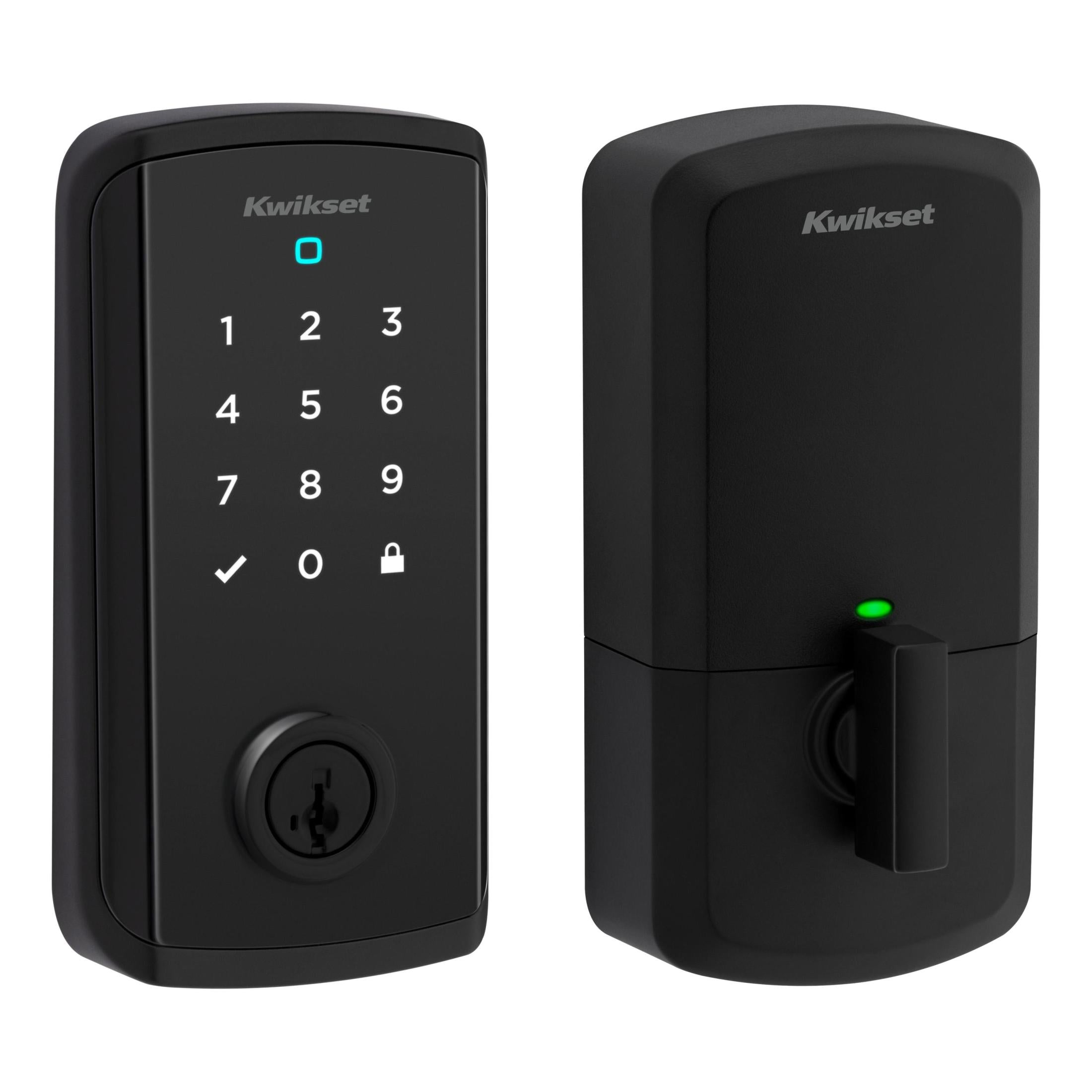 9801 WIFI THRD TSCR 514 SMT TPR RCALFD Halo Select Plus Touchscreen Deadbolt - Matte Black