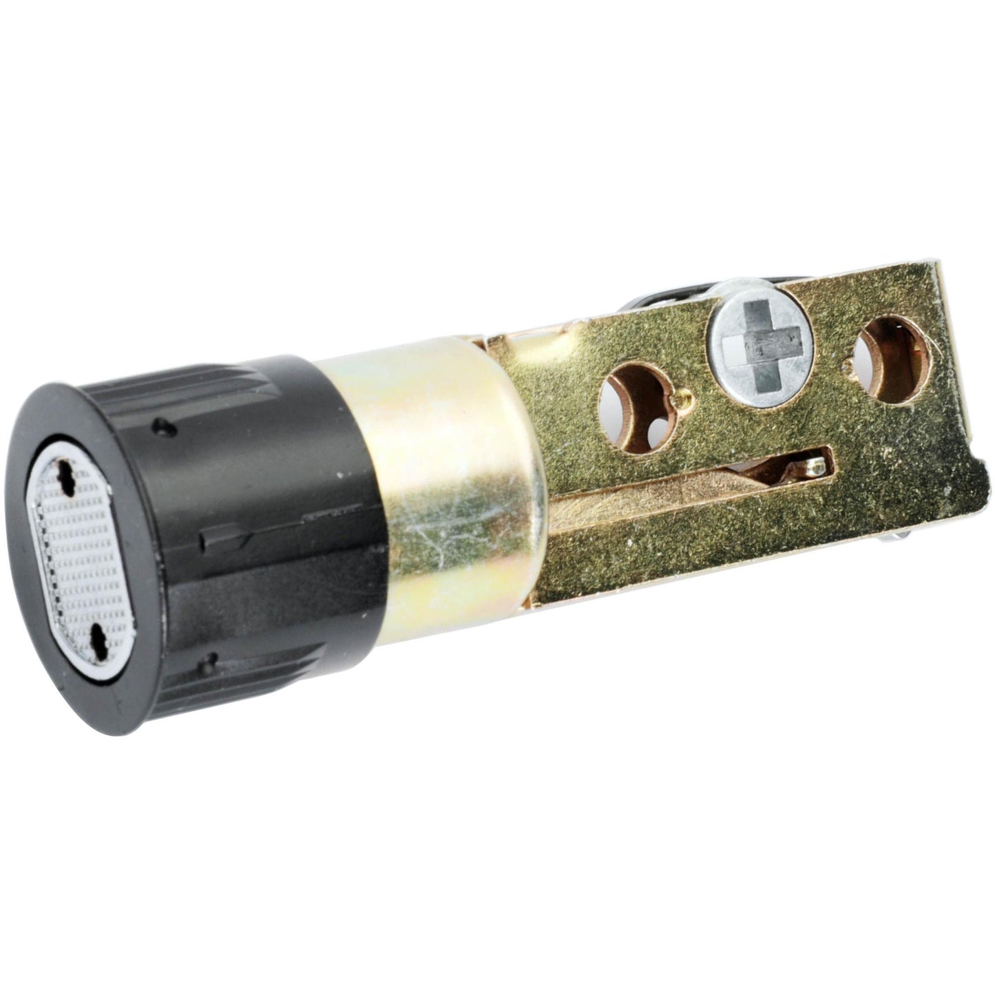 Stone Harbor Hardware Drive-In Adjustable Latch for Deadbolts, Matte Black