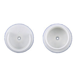 John Sterling Pole Sockets 1-1/4" Plastic White Plastic 1-3/8" Dia.