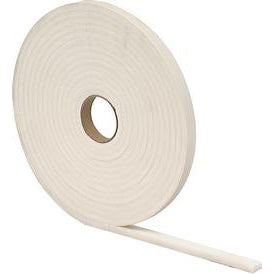 02733 - High Density Closed-Cell Foam Tape, 3/16" x 3/8" x 17', White