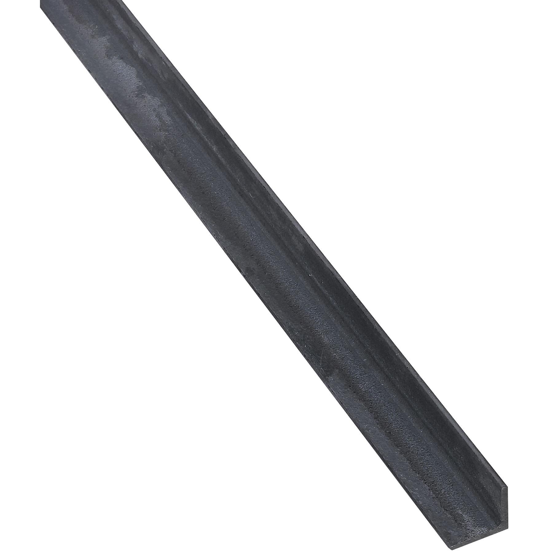 4060BC 1" x 48" Solid Angle 1/8" - Plain Steel