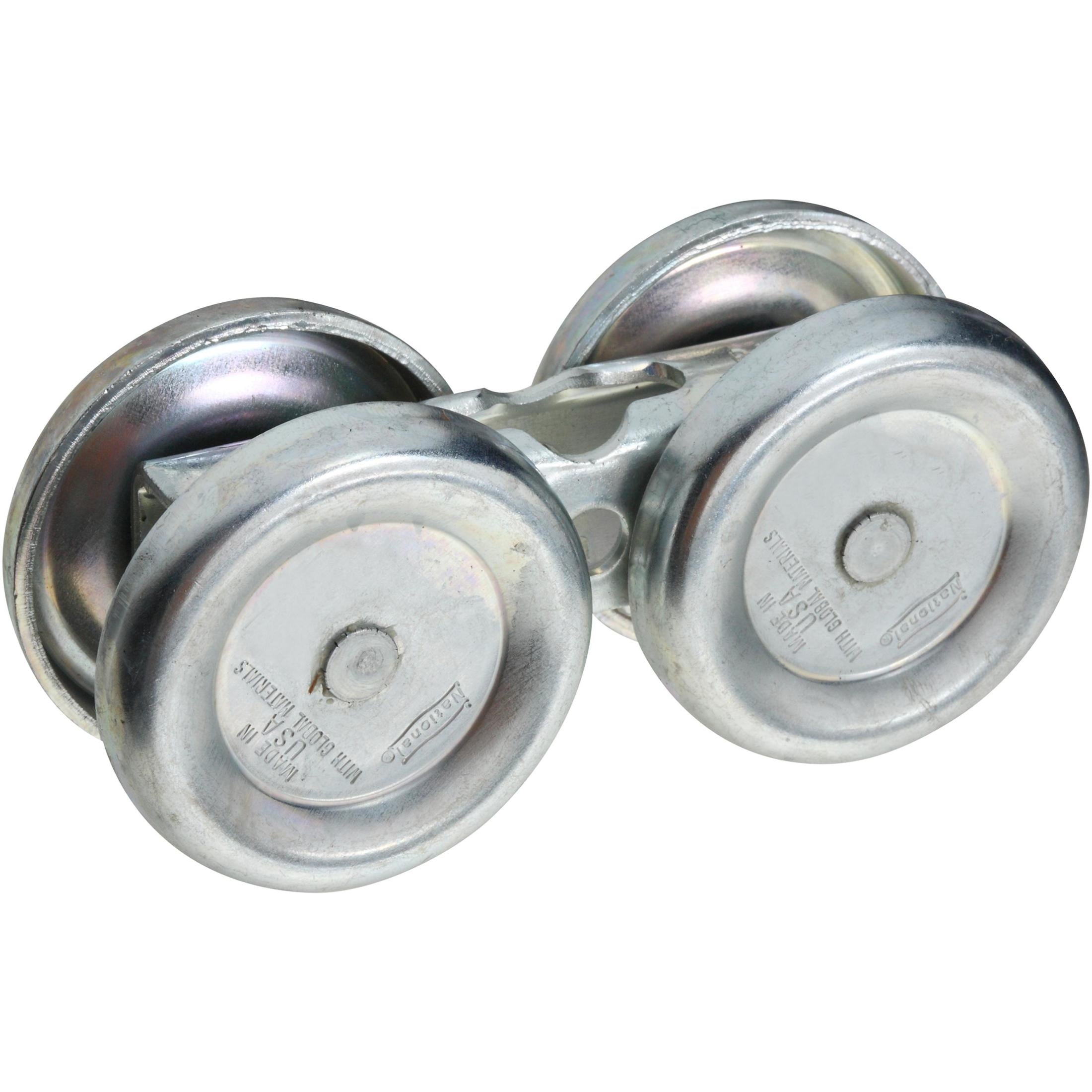 National Hardware - N182-519 5050 Box Rail Trunk - Zinc, 2pack