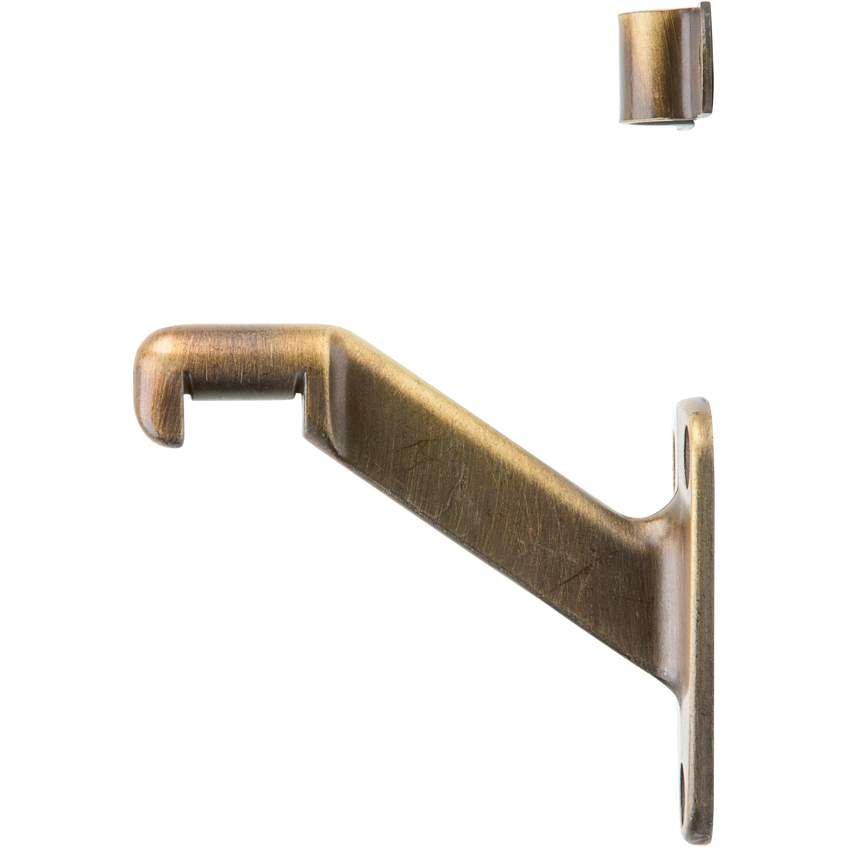 V112 Handrail Bracket - Antique Brass