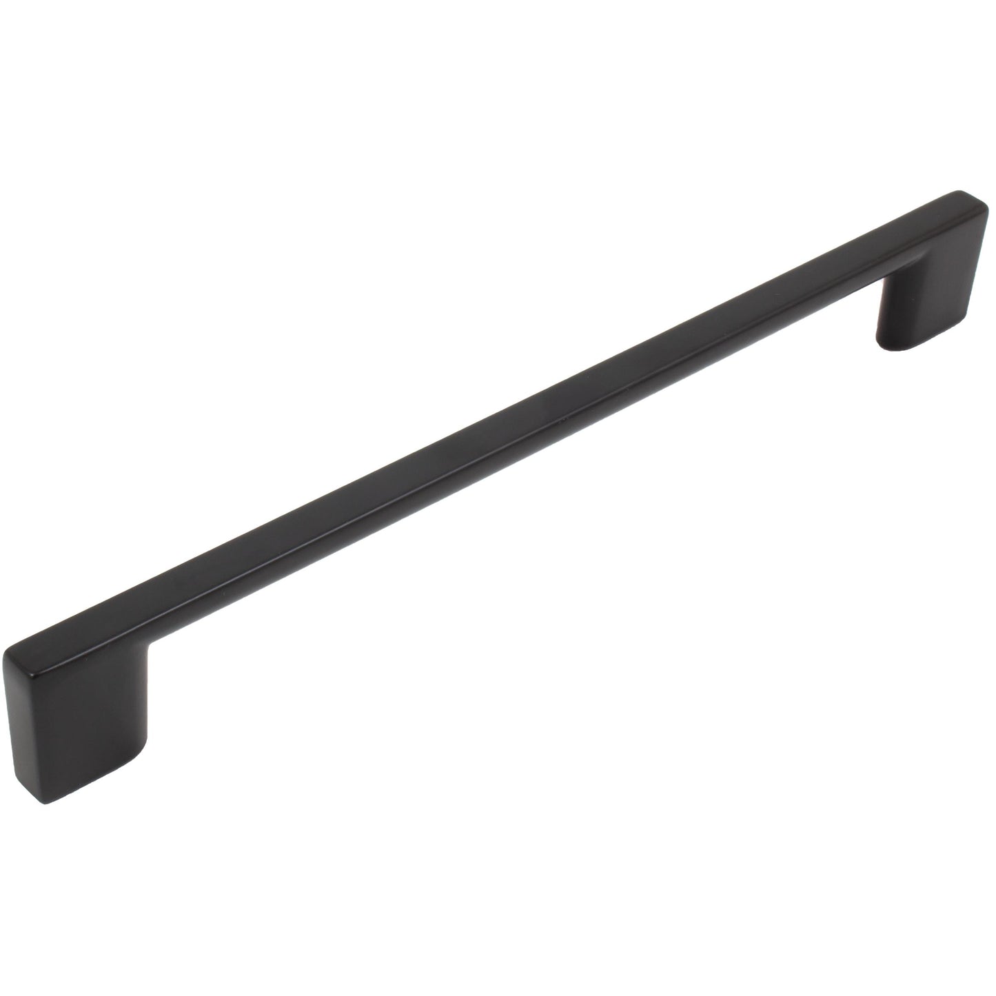 Stone Harbor Hardware Jetstream Cabinet Pull, 192 Millimeters, Matte Black