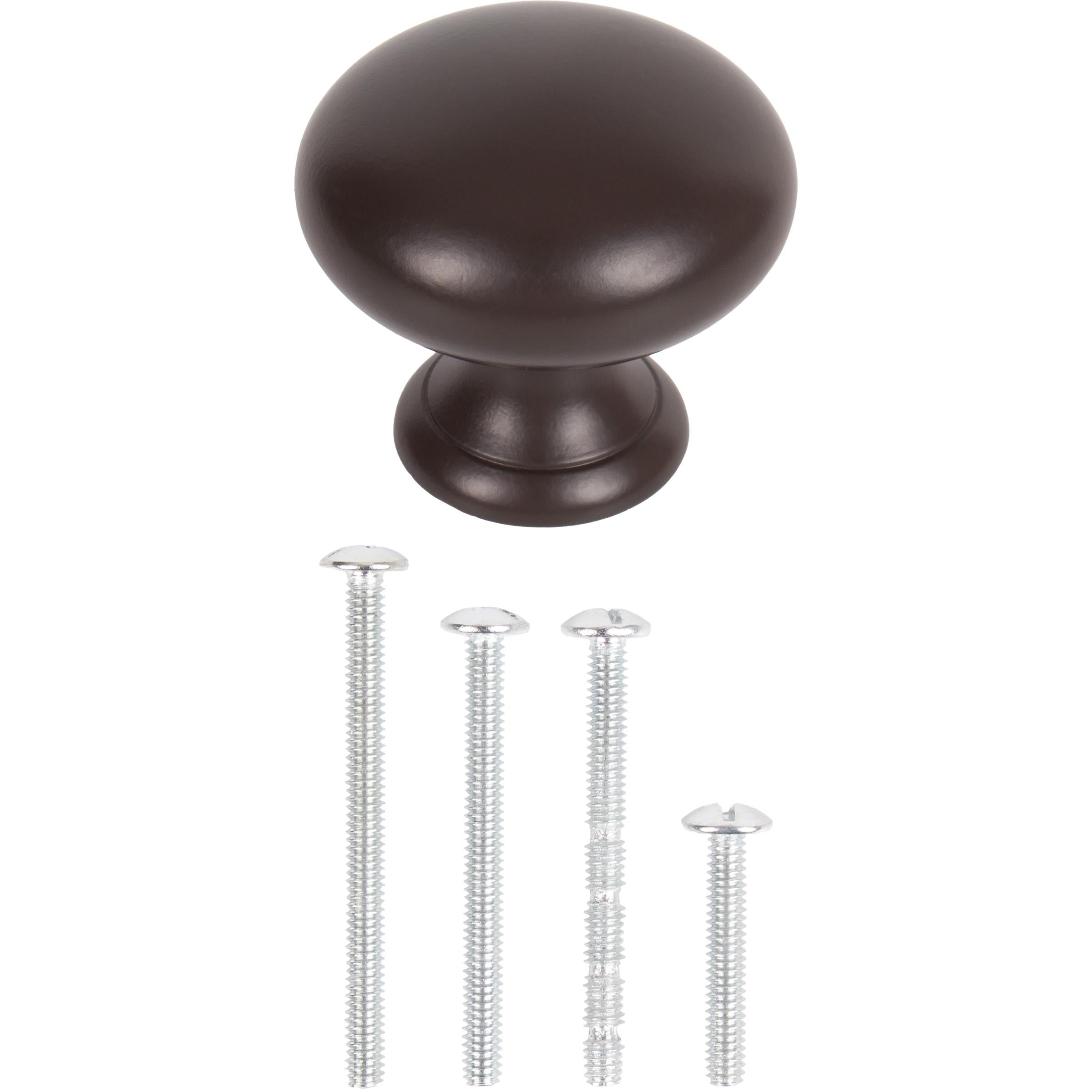 Stone Harbor Hardware Bi-Fold Closet Door Knob, 1-1/4 Inches, Oil-Rubbed Bronze