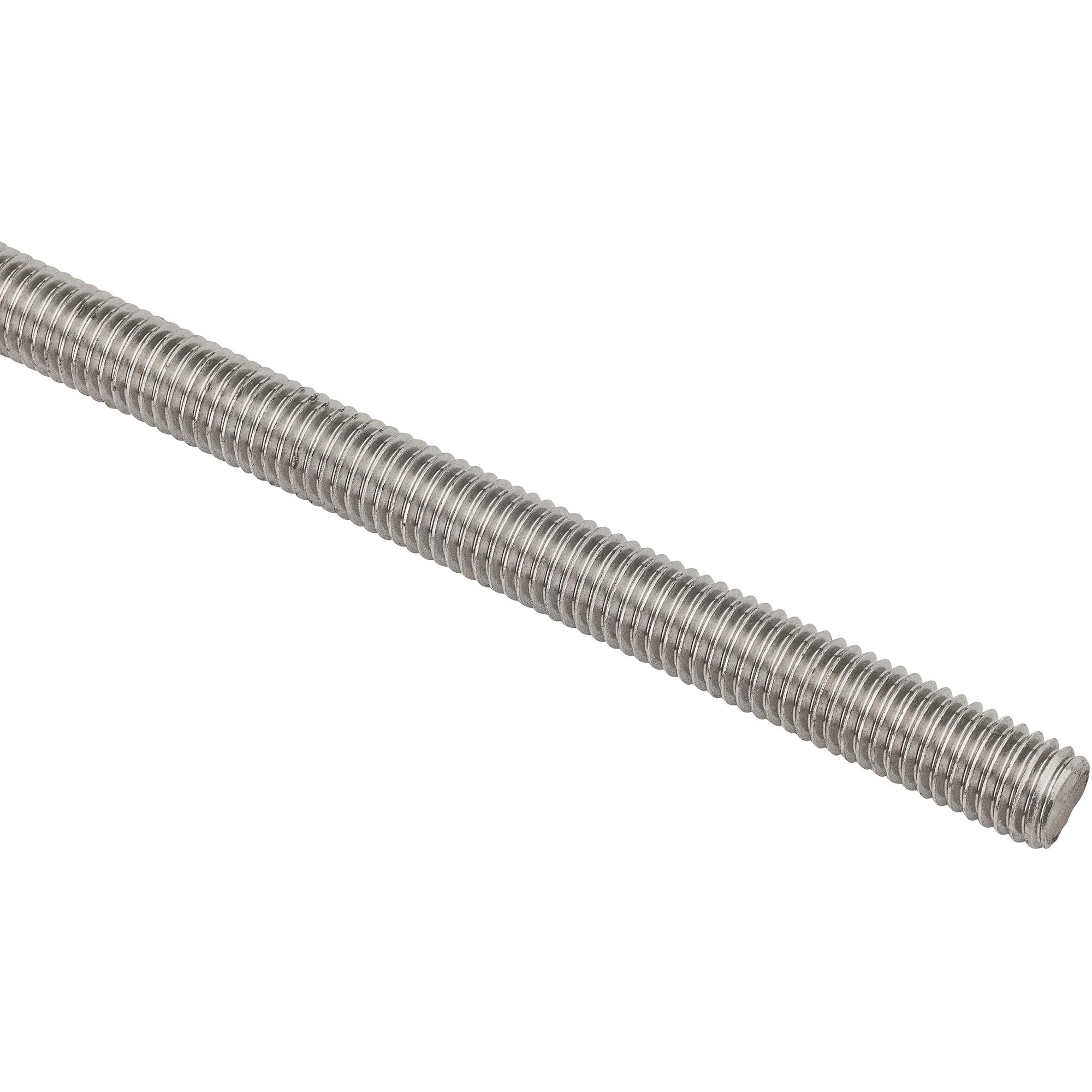 National Hardware - N218-255 4002BC, 1/2"-13x36" Threaded Rod in Stainless Steel