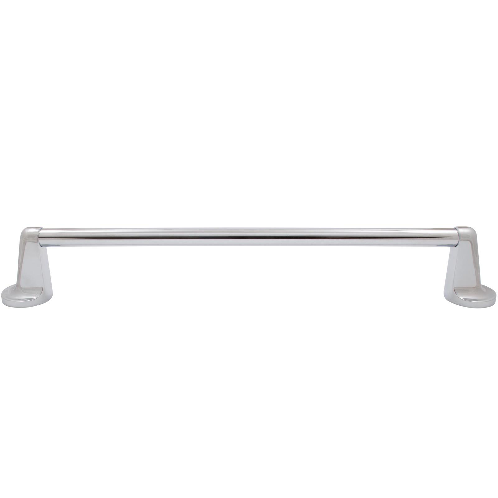 Stone Harbor Hardware Harbor Mist Towel Bar, 18 Inches, Polished Chrome