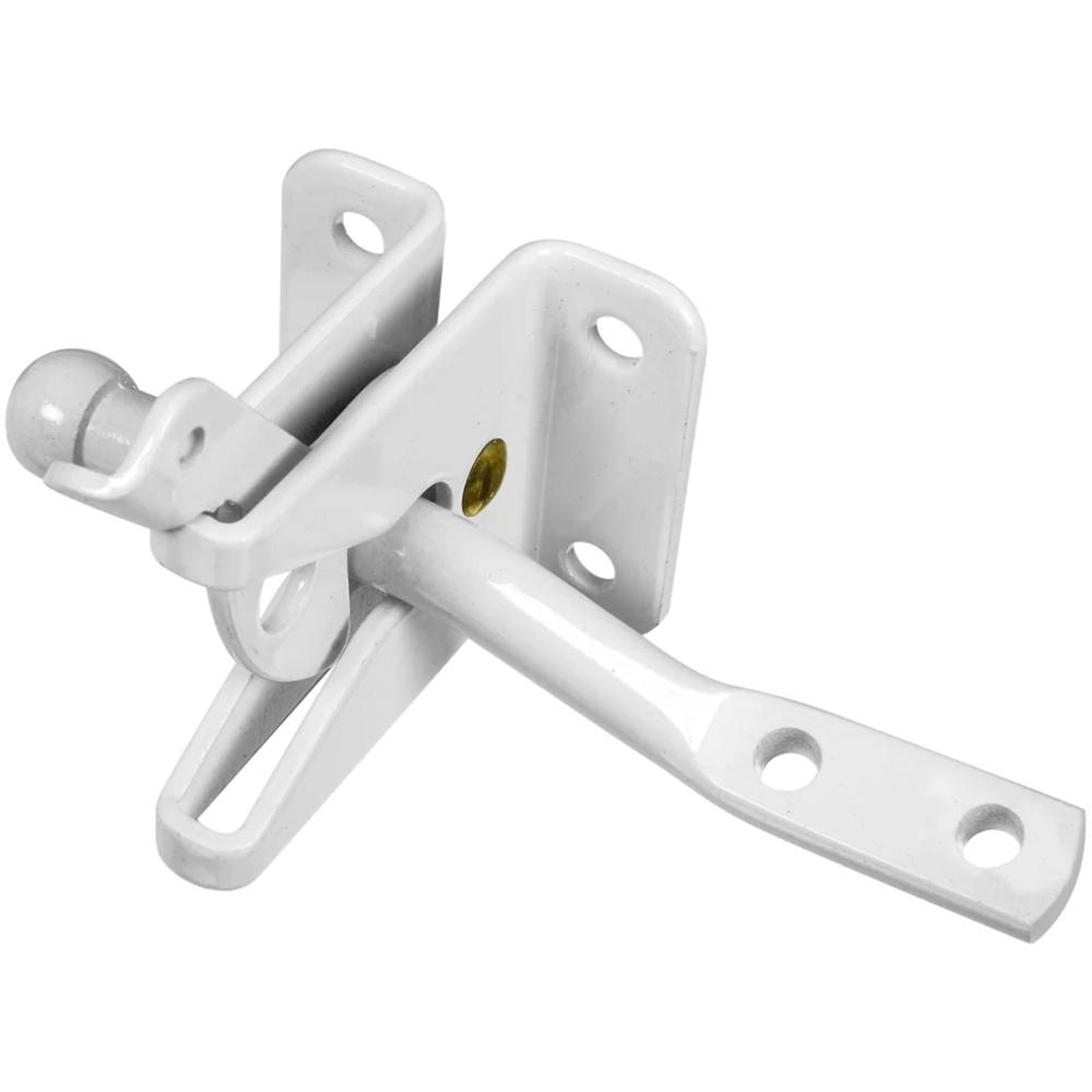 National Hardware - N262-105 V21 Automatic Gate Latch in White
