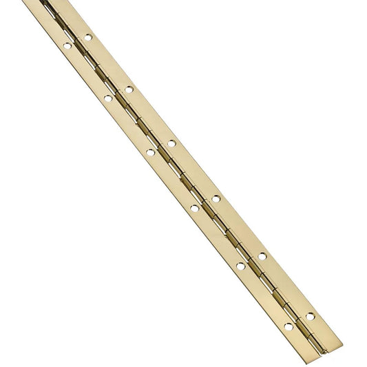 V570 1-1/16" x 48" Continuous Hinge - Brass