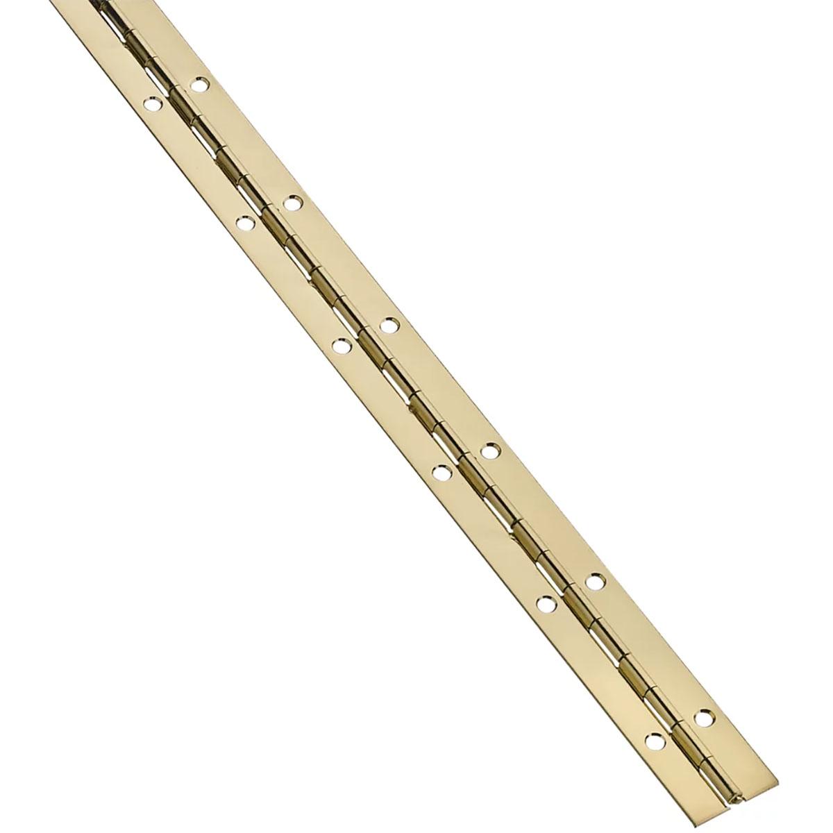 National Hardware - N148-353 V570 1-1/16" x 48" Continuous Hinge in Brass