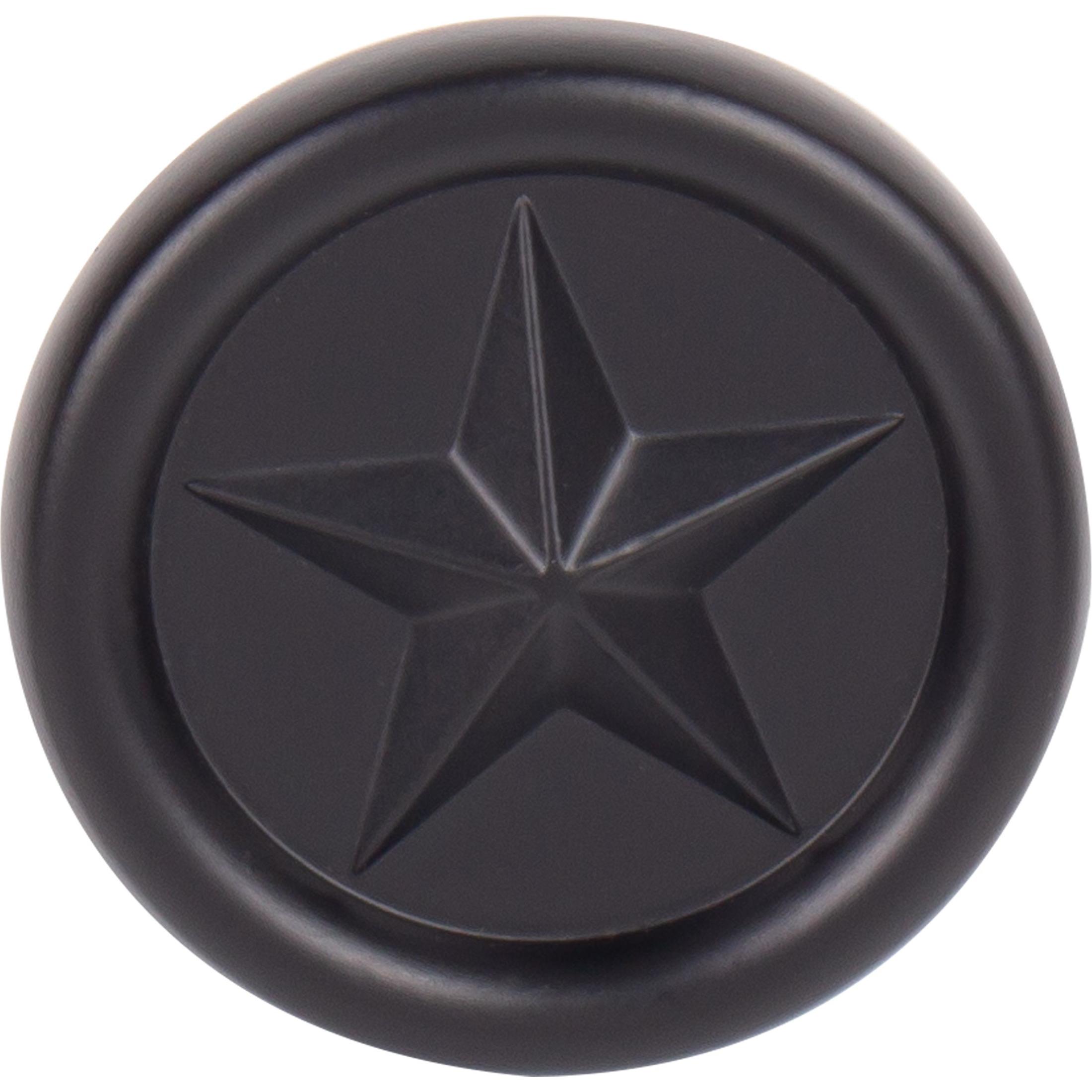 Texas Star Cabinet Knob and Pull