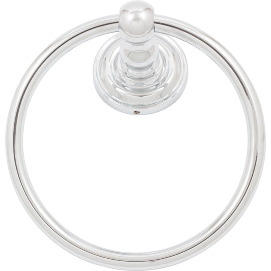 Charlotte Towel Ring - Polished Chrome