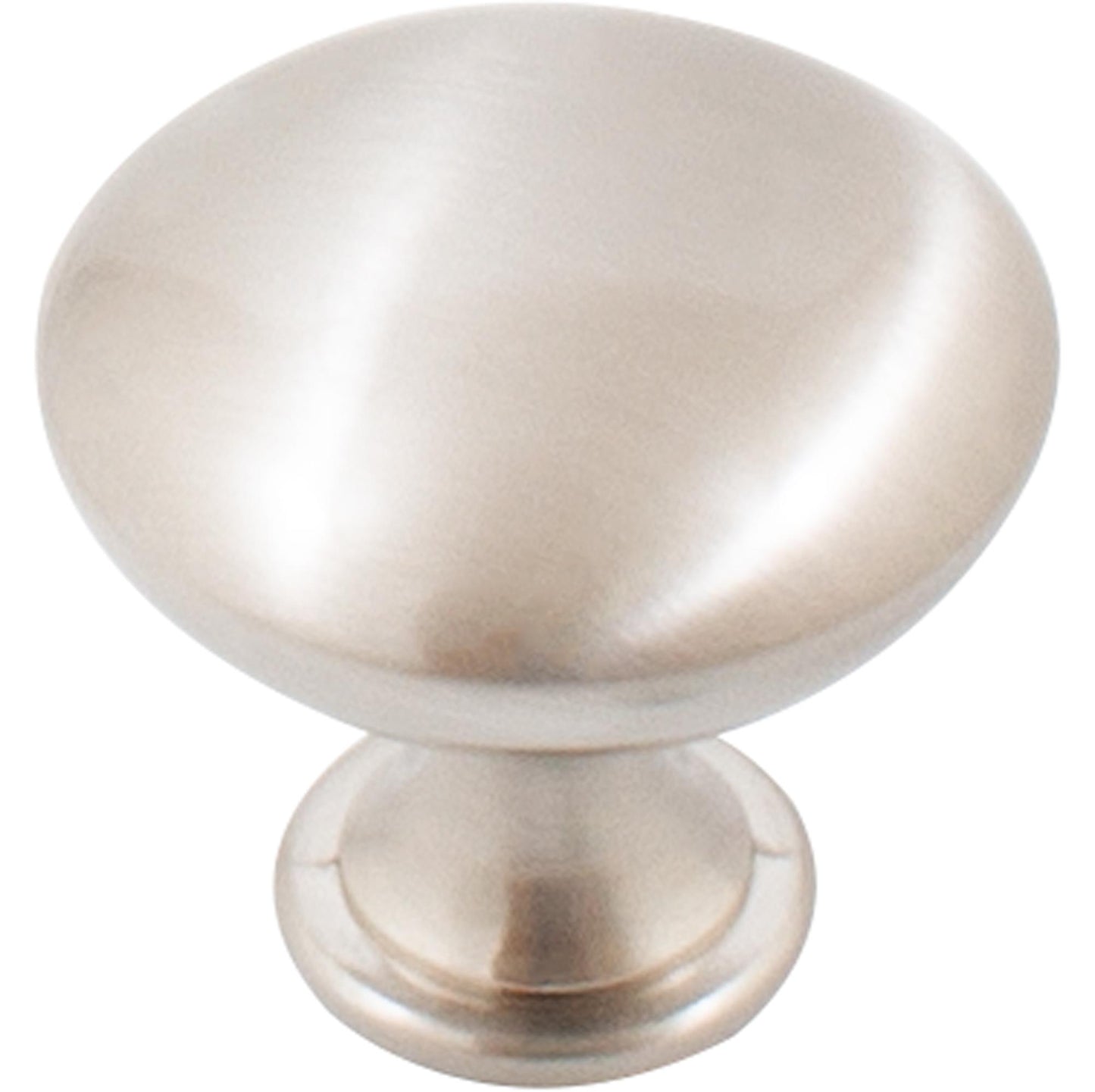 Stone Harbor Hardware Classic Cabinet Knob, 1-1/8 Inches, Satin Nickel