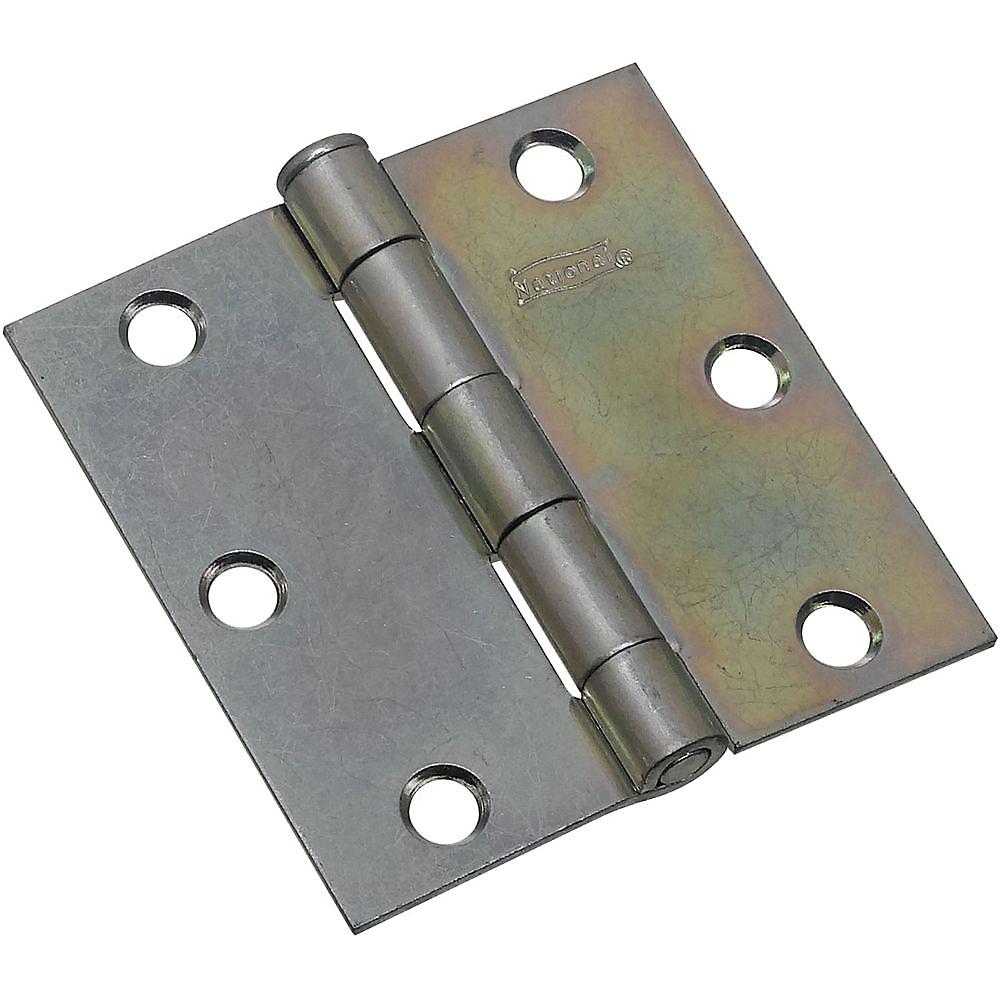 V504 3" Loose Pin Hinge 2/pk - Zinc Plated