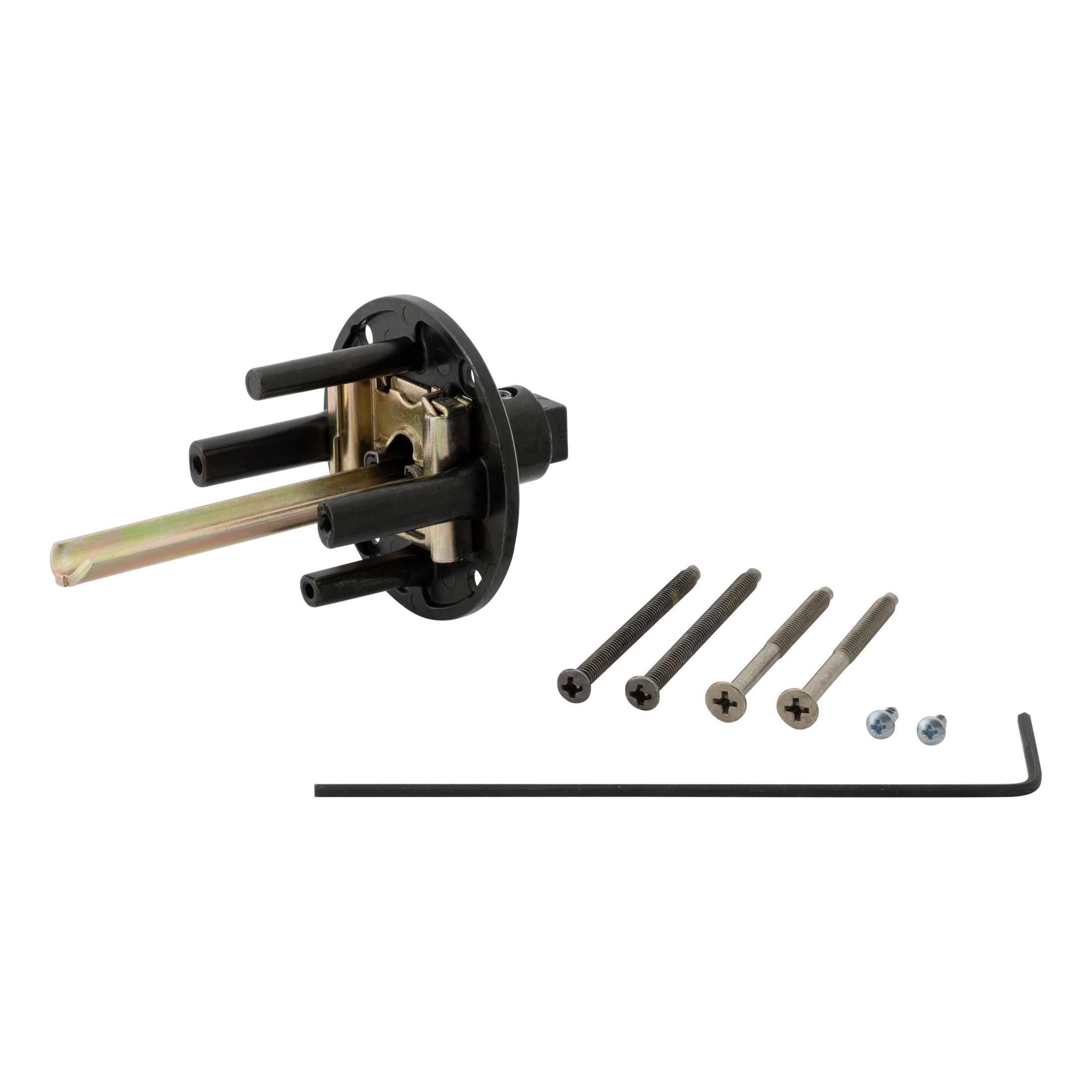 83752-003 Chassis Mounting Thick Door Passage Lever Kit (RLEVER 2+) - Satin Nickel