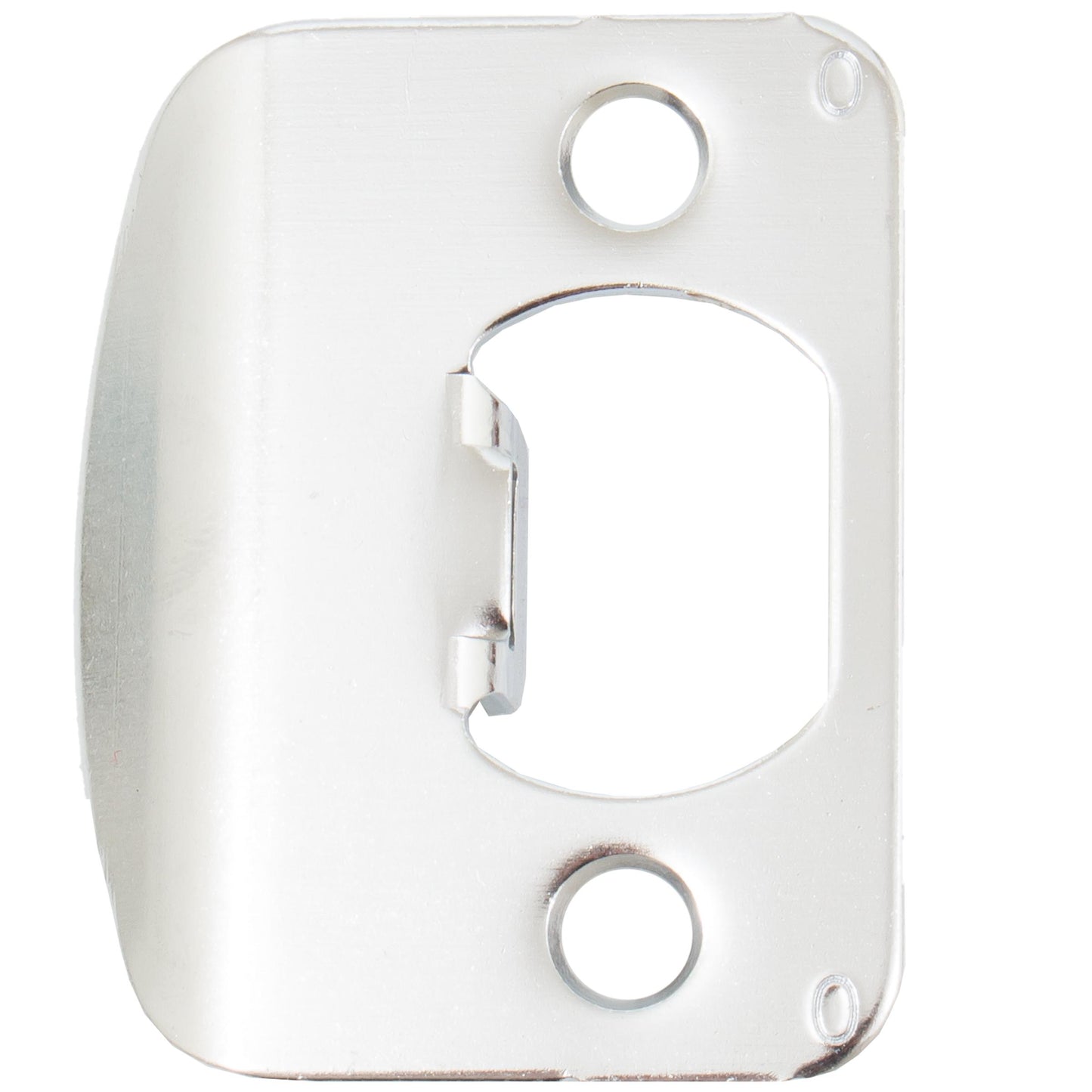 83031-003 UL Round Corner Strike -Polished Chrome