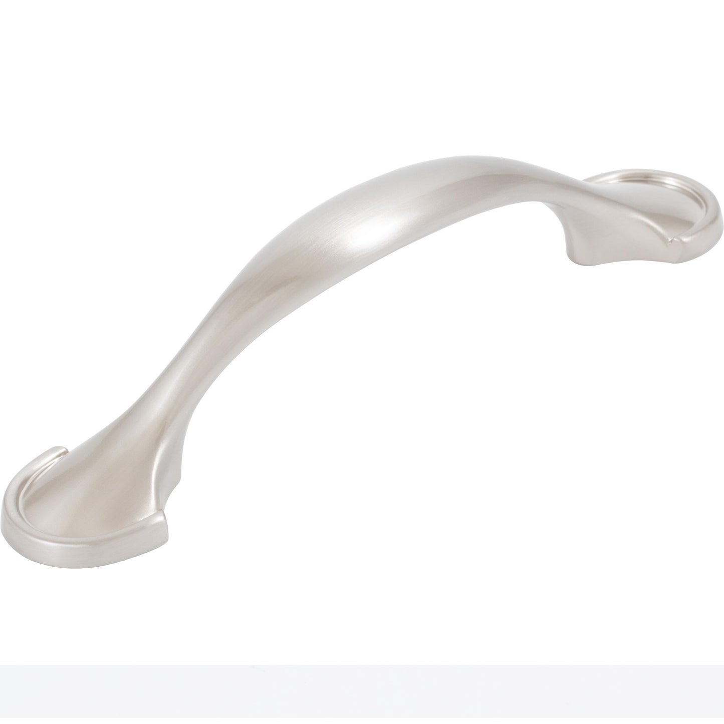 Stone Harbor Hardware Spon Cabinet Pull, 3 Inches, Satin Nickel