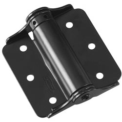 V125 3" Adj Spring Hinges 2/pk - Black