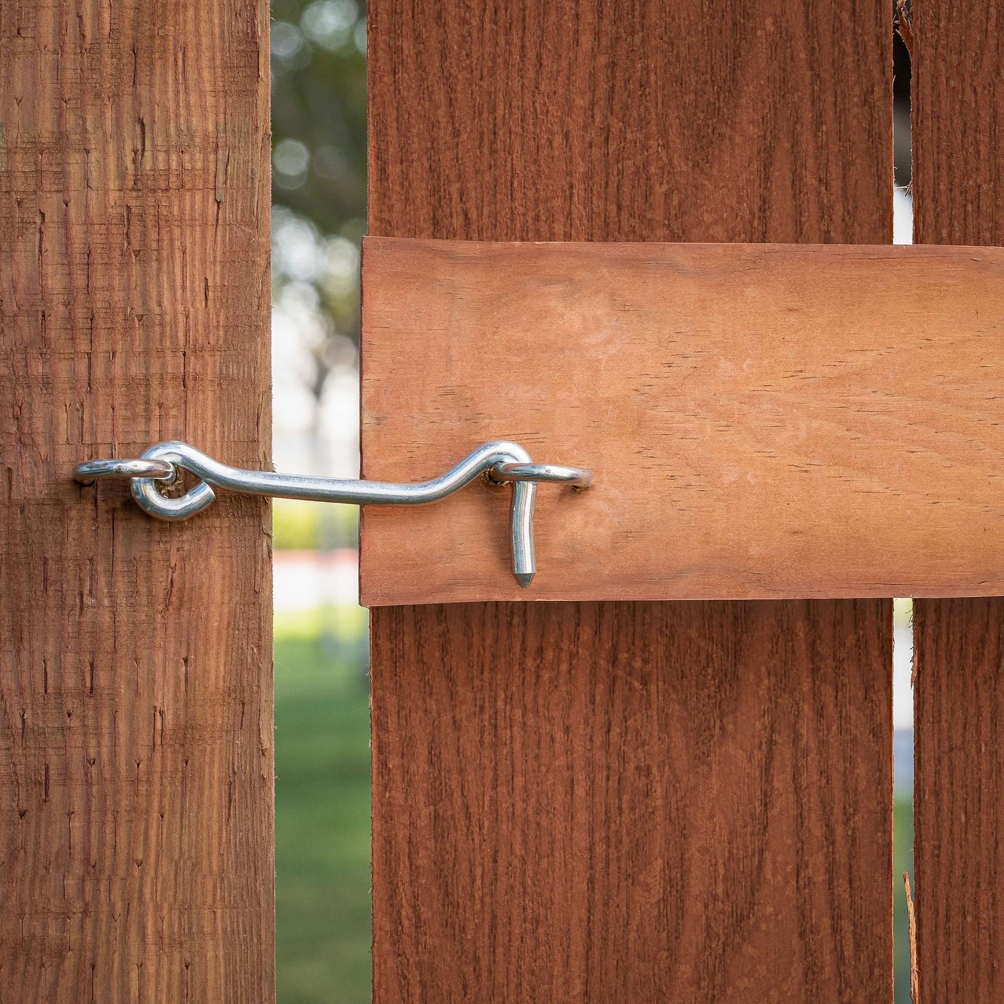 National Hardware - N122-168 V2102 4" Gate Hook in Zinc Plated