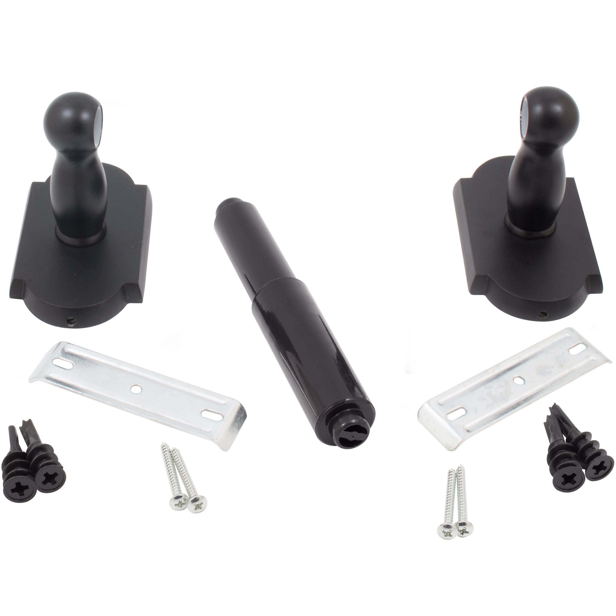 Stone Harbor Hardware Laredo Bath Collection, Matte Black