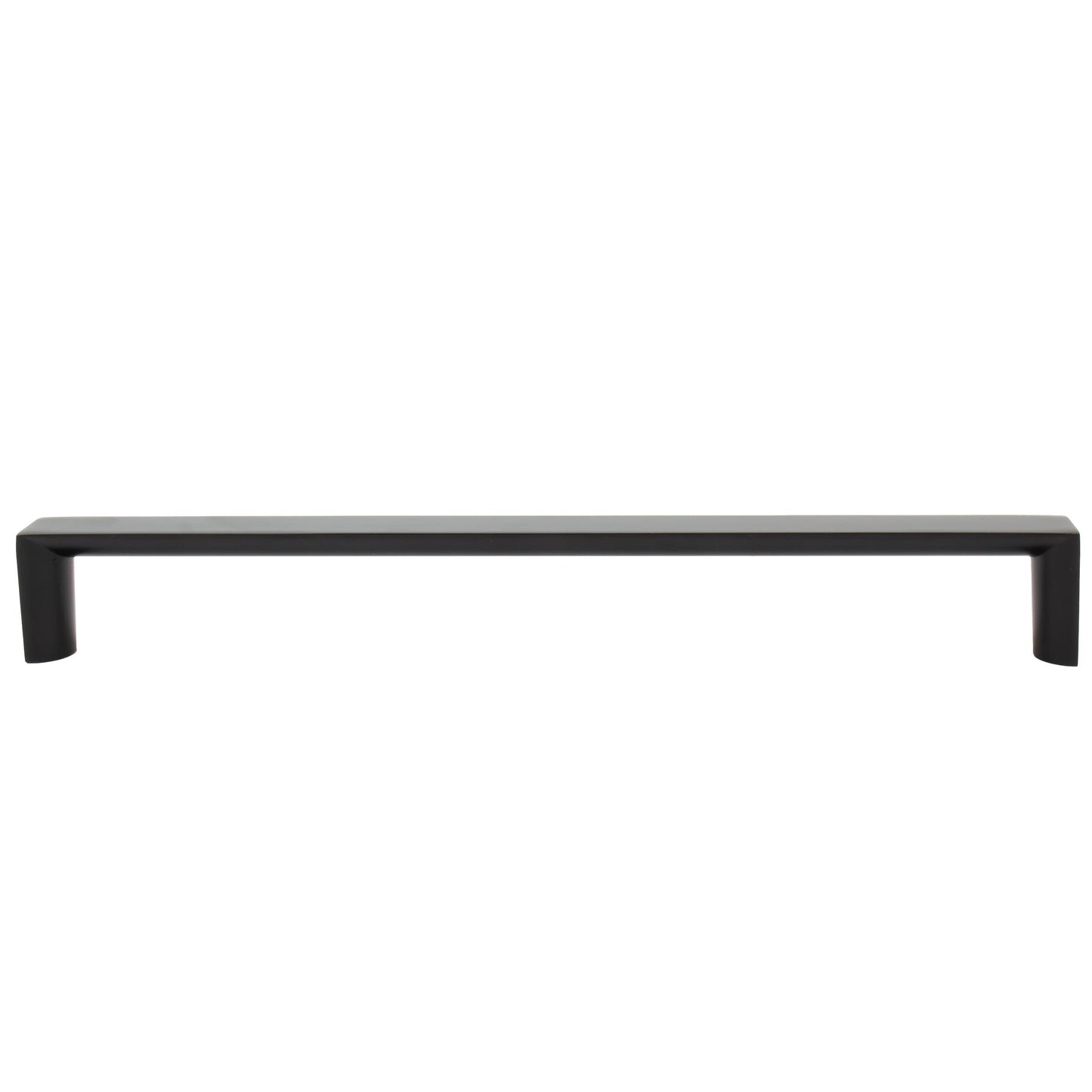 Stone Harbor Hardware Plateau Cabinet Pull, 224 Millimeters, Matte Black