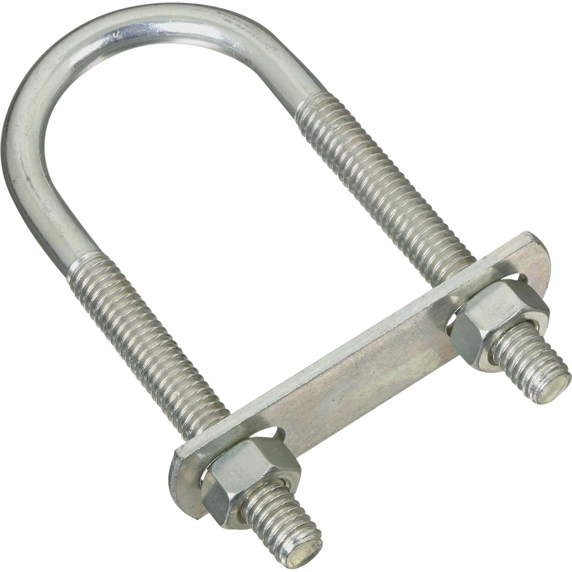 2190 #512-5/16" x 1-3/8" x 3-3/4" U-Bolt - Zinc Plated