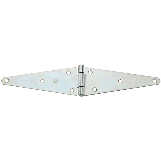 282BC 8" Heavy Strap Hinge - Zinc Plated