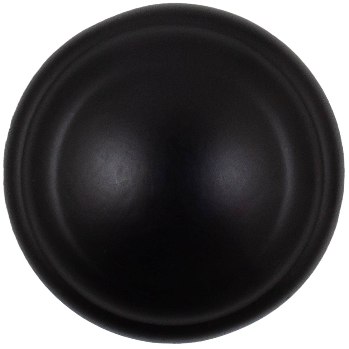 Stone Harbor Hardware Alesund Cabinet Knob, 1-1/4 Inches, Matte Black