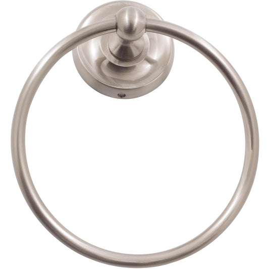 Stone Harbor Hardware Portland Towel Ring, Satin Nickel