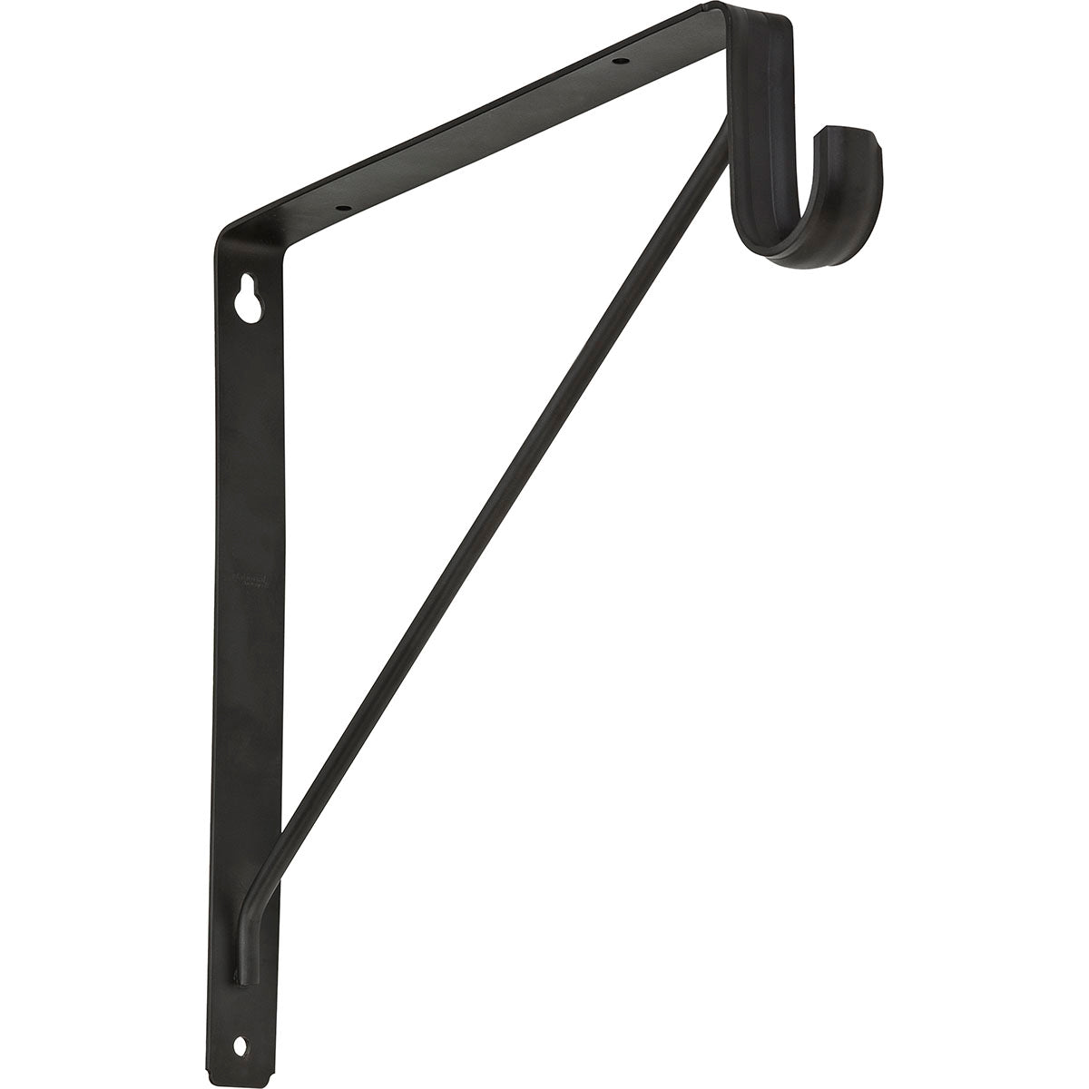 National Hardware - S822-092 108BC Heavy Duty Shelf/Rod Bracket in Oil Rubbed Bronze