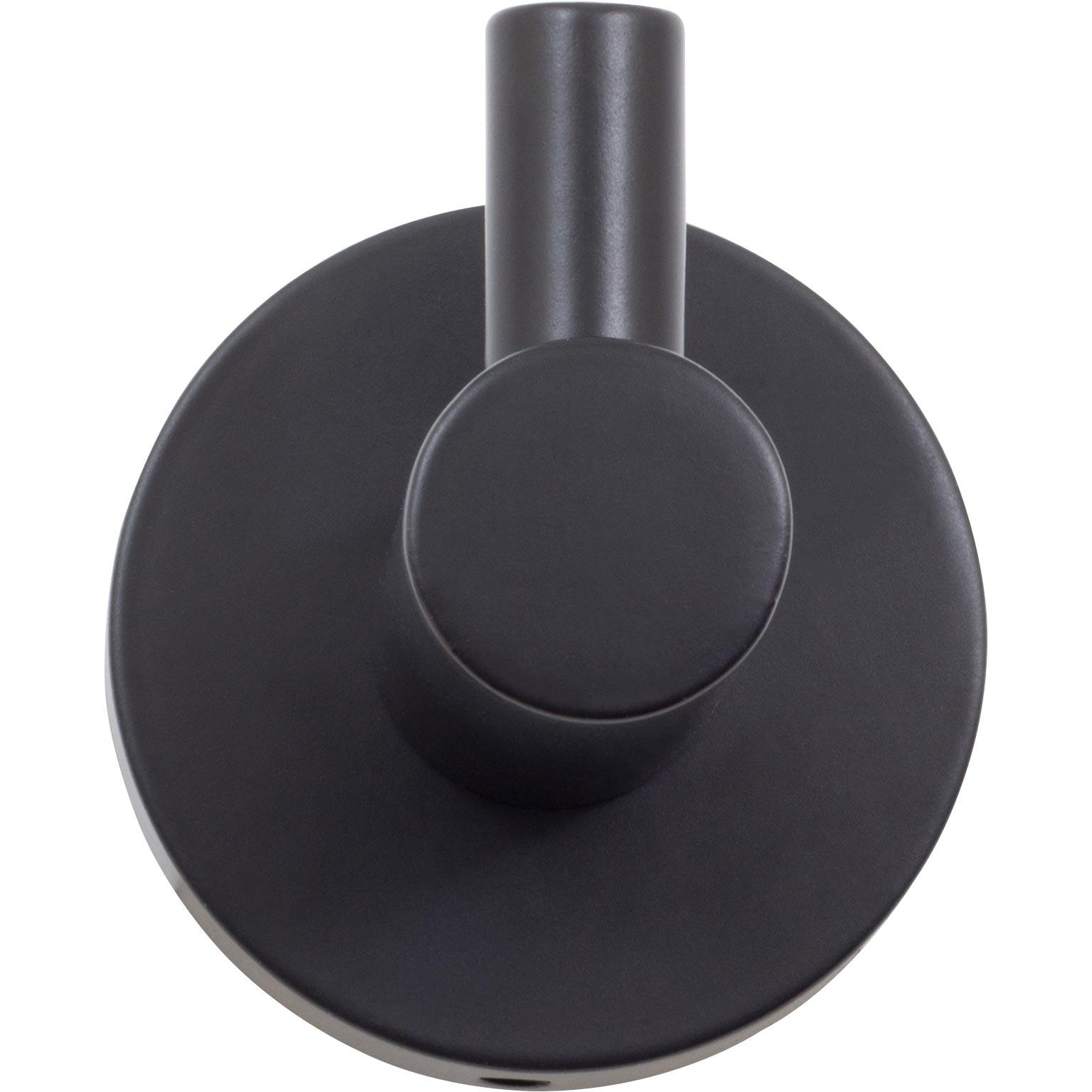 Stone Harbor Hardware Zurich Robe Hook, Matte Black