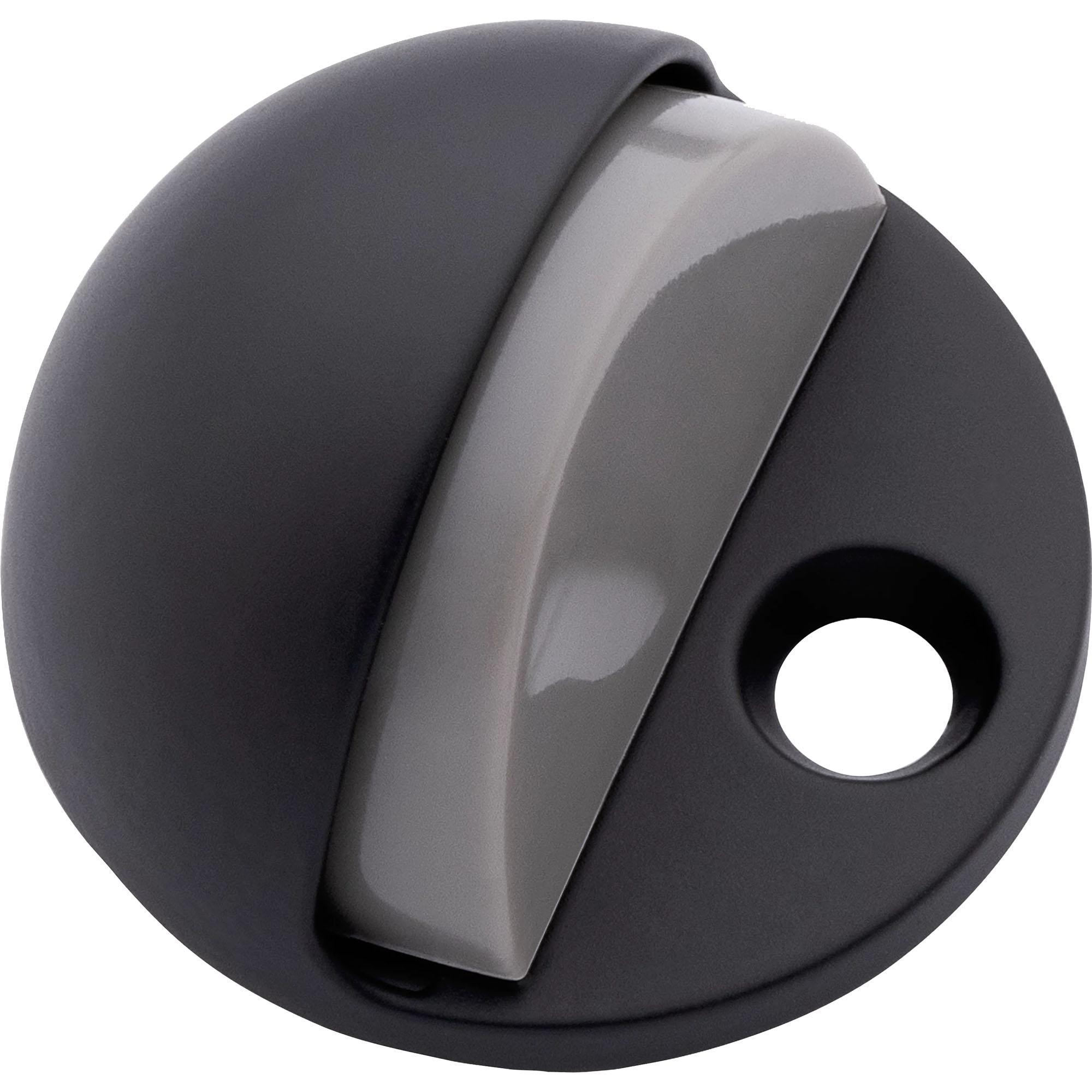 V1937 Adjustable Floor Door Stop - Matte Black