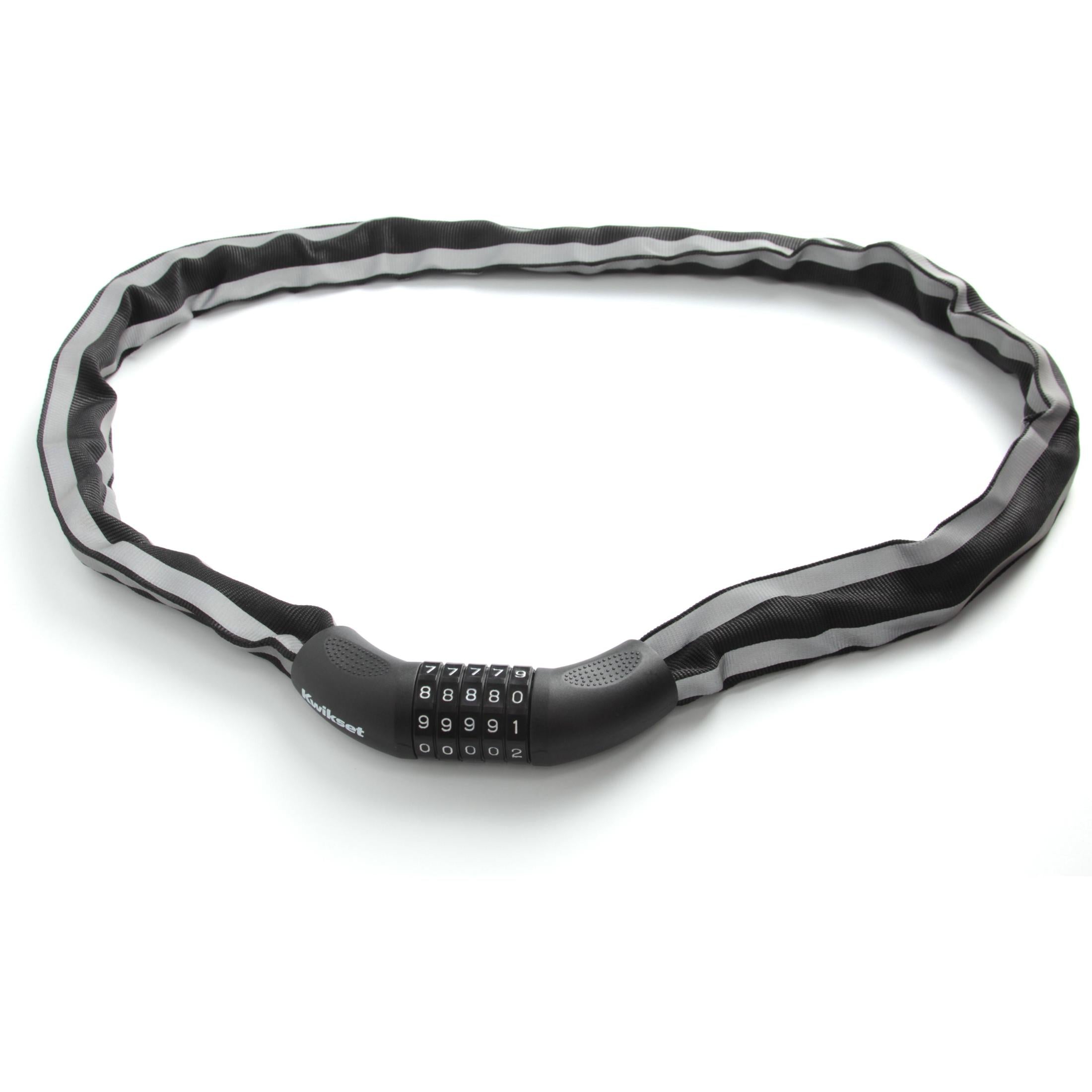 Kwikset 4' x 1/4" Combination Chain Lock
