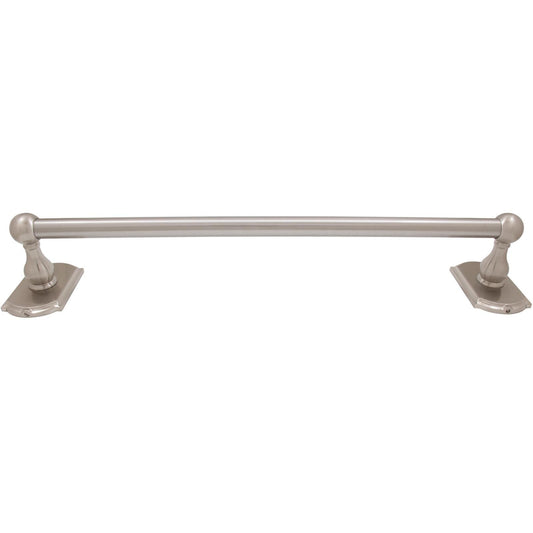 Stone Harbor Hardware Cambridge Towel Bar, 18 Inches, Satin Nickel