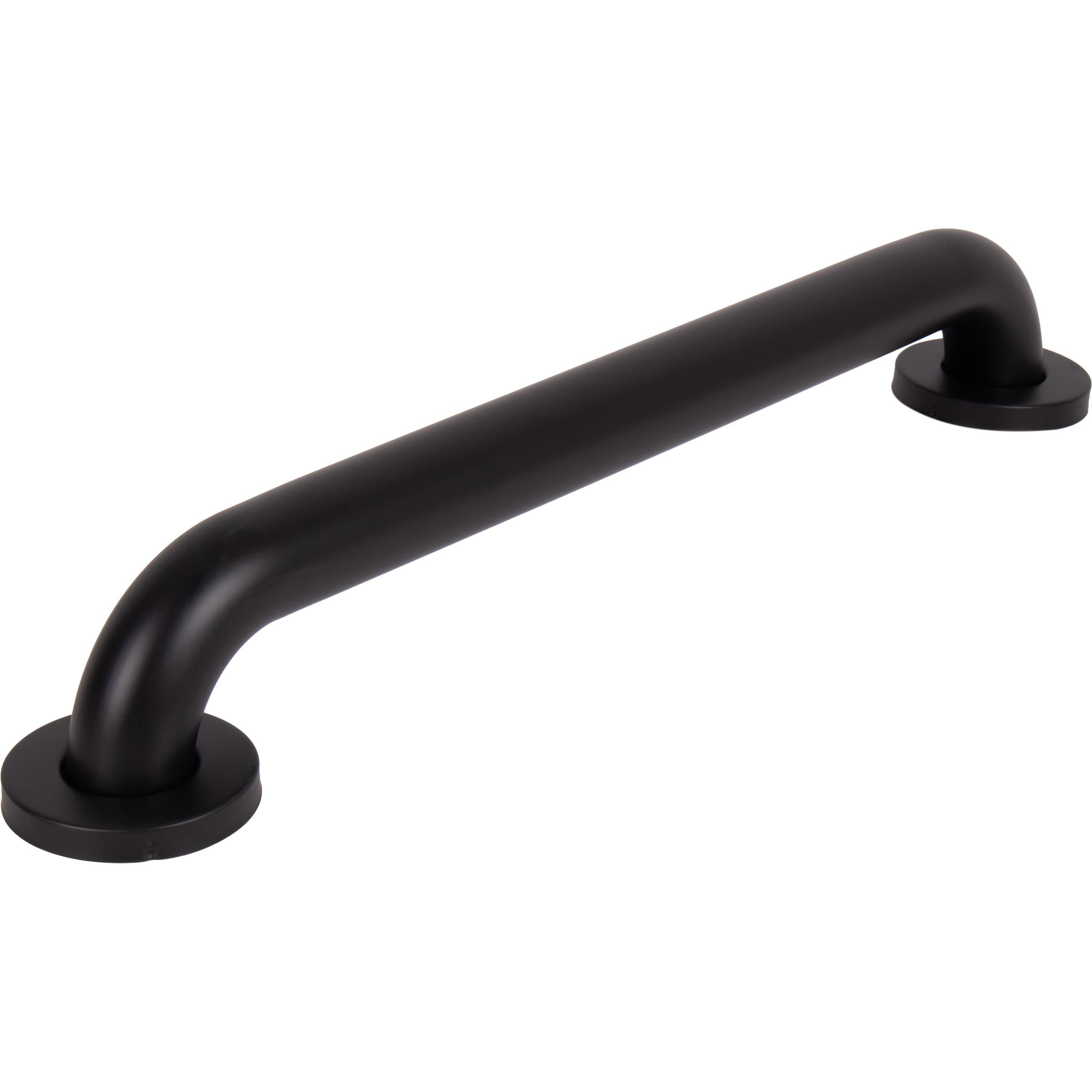 Stone Harbor Hardware Grab Bar, 18 Inches, 1-1/2" Diameter, 1-1/2" Wall Clearance, Concealed Screws, Matte Black