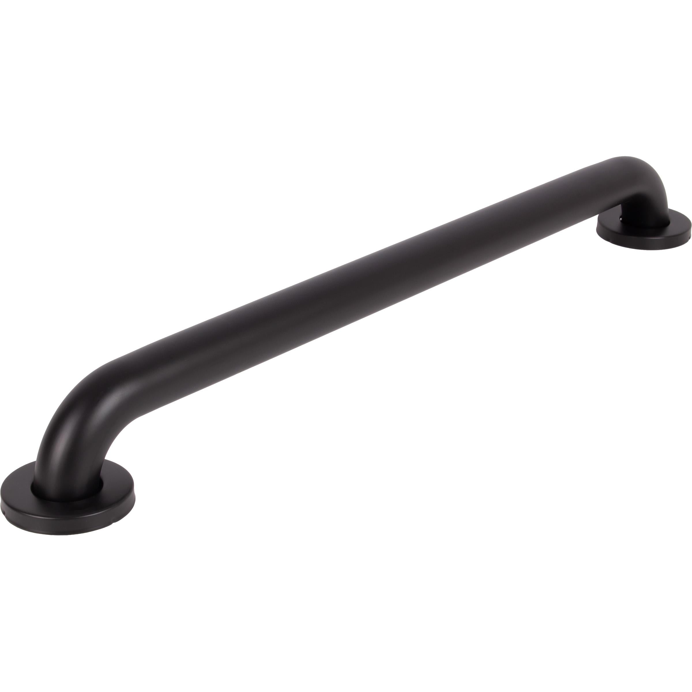 Stone Harbor Hardware Grab Bar, 24 Inches, 1-1/2" Diameter, 1-1/2" Wall Clearance, Concealed Screws, Matte Black