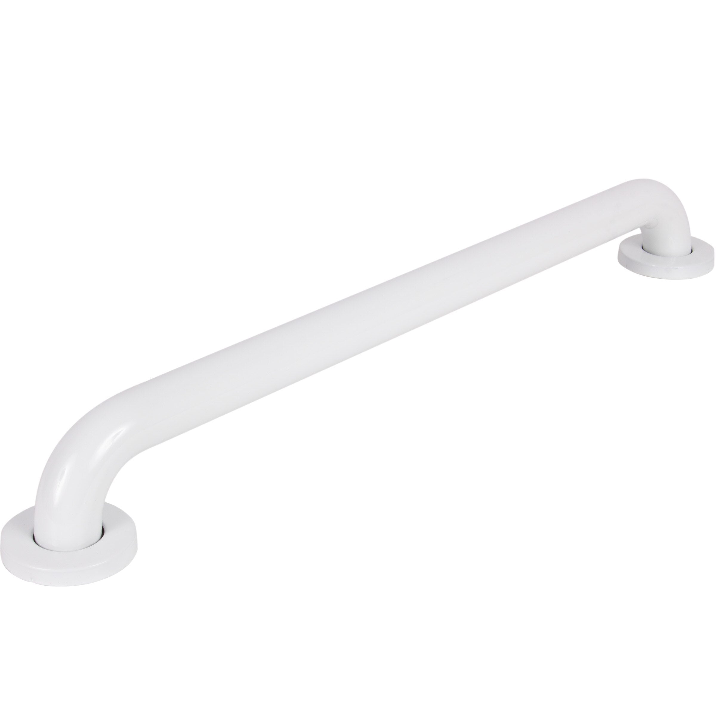 Stone Harbor Hardware Grab Bar, 24 Inches, 1-1/2" Diameter, 1-1/2" Wall Clearance, Concealed Screws, White