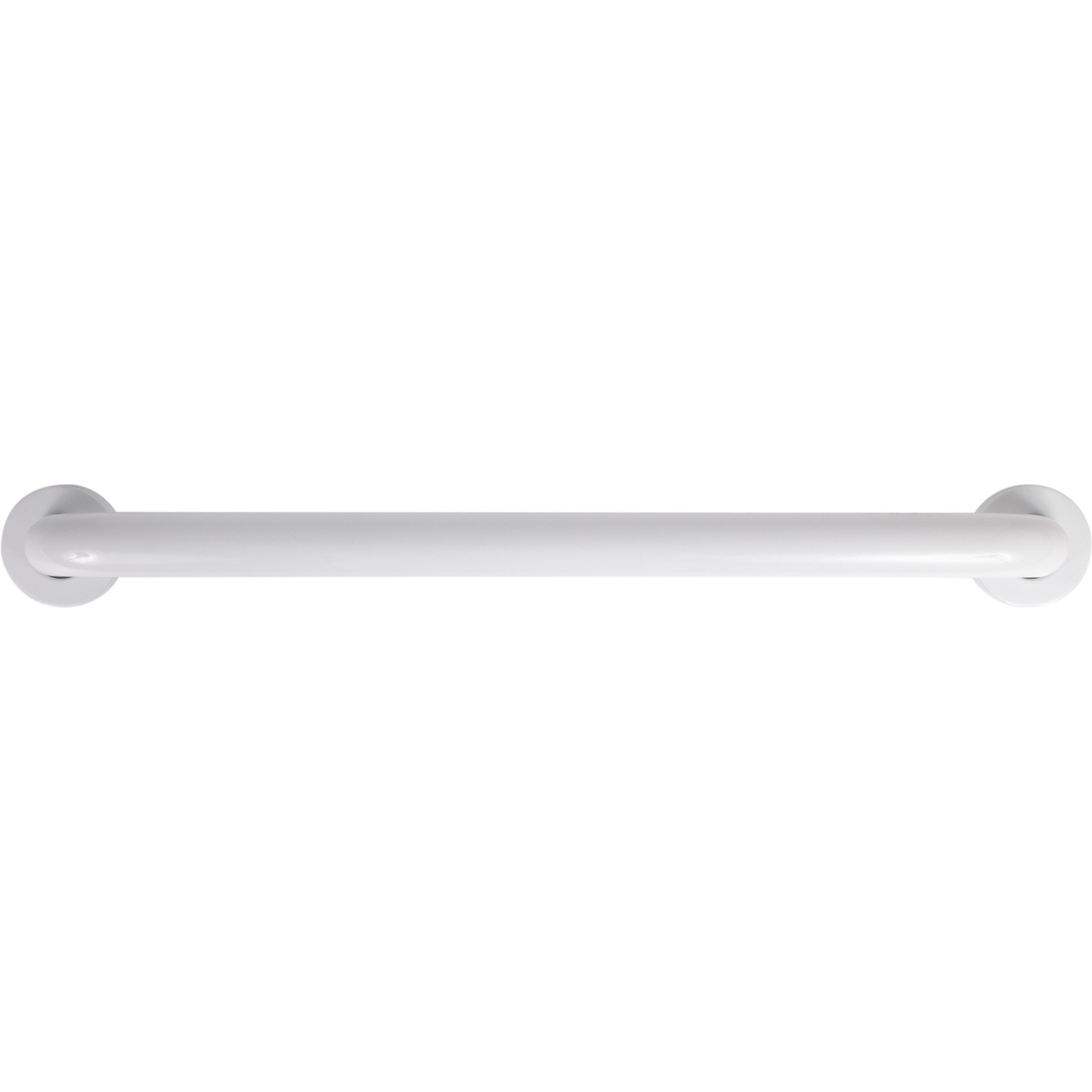 Stone Harbor Hardware Grab Bar, 24 Inches, 1-1/2" Diameter, 1-1/2" Wall Clearance, Concealed Screws, White