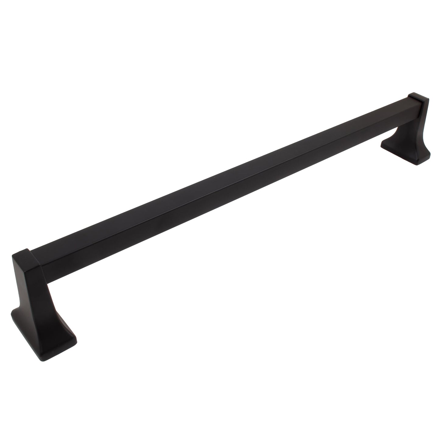 Stone Harbor Hardware Lakewood Towel Bar, 18 Inches, Matte Black