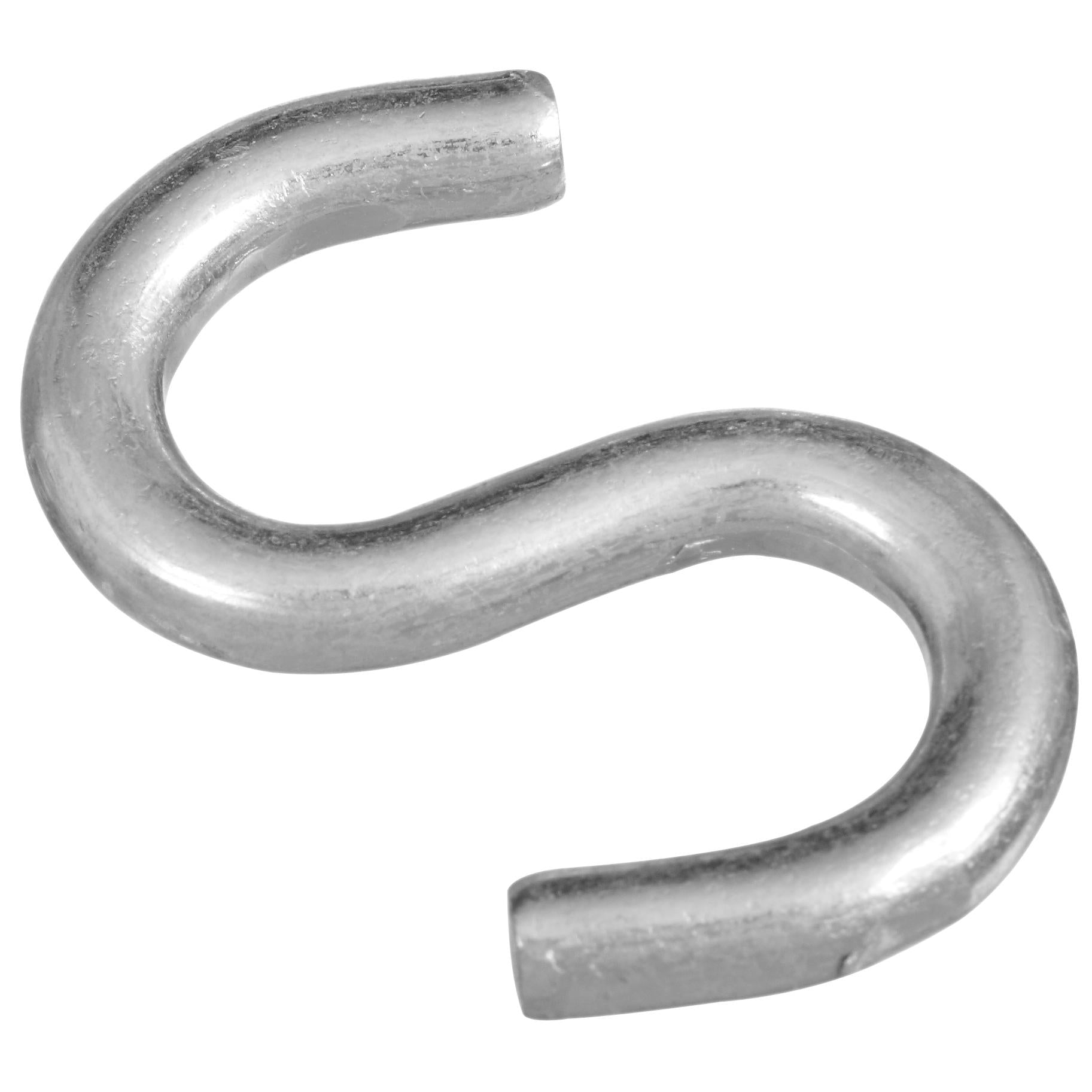 V2076 2" Heavy Open S Hook 2/pk - Zinc