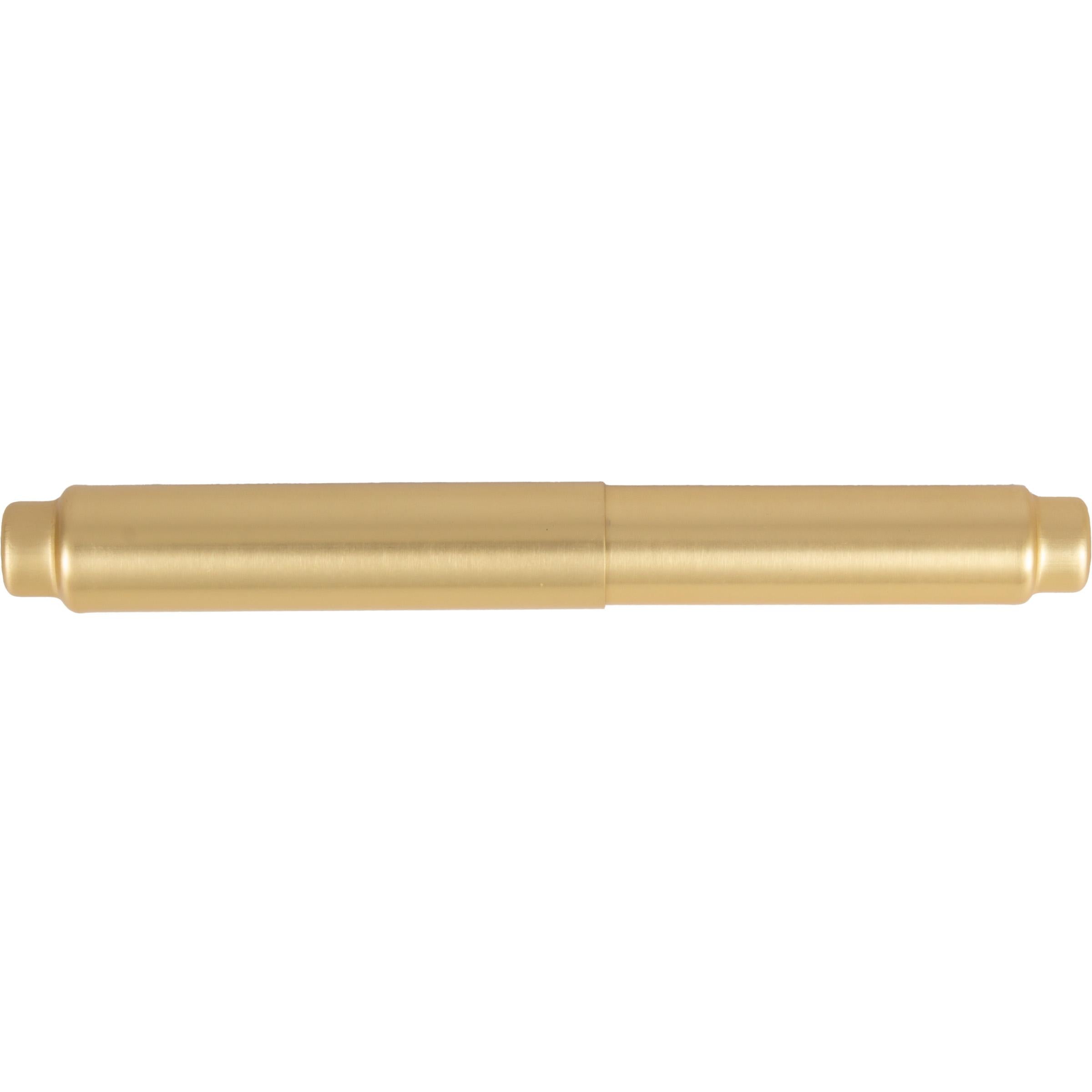 Stone Harbor Hardware Metal Spring Paper Holder Tube, Satin Nickel