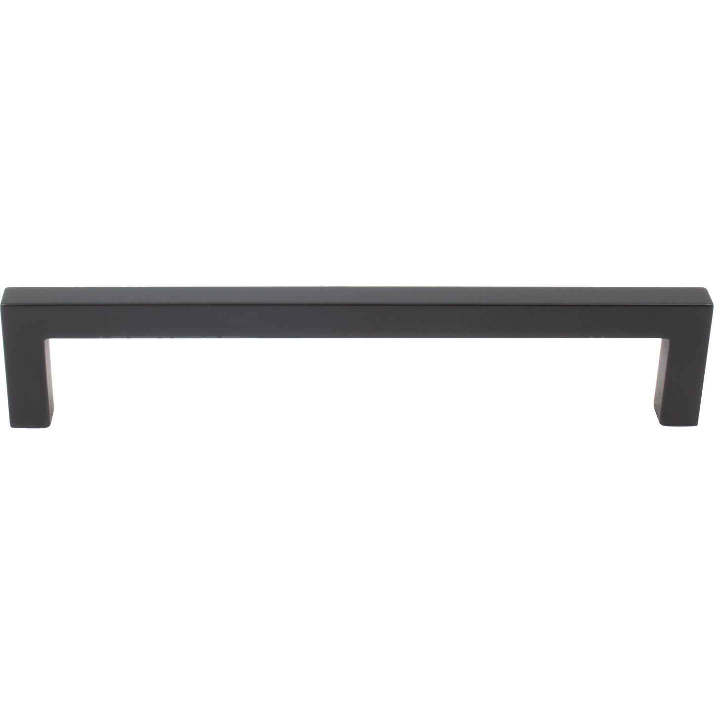 Stone Harbor Hardware Contemporary Square Cabinet Pull, 160 Millimeters, Zinc Base Material, Matte Black