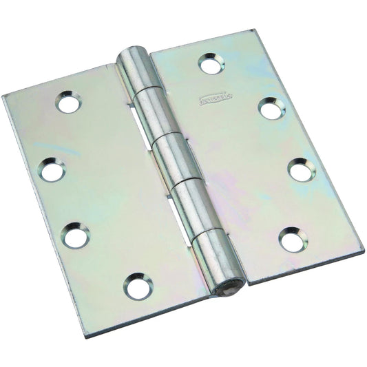 505BC 4-1/2" Non-Removable Pin Hinge - Zinc Plated
