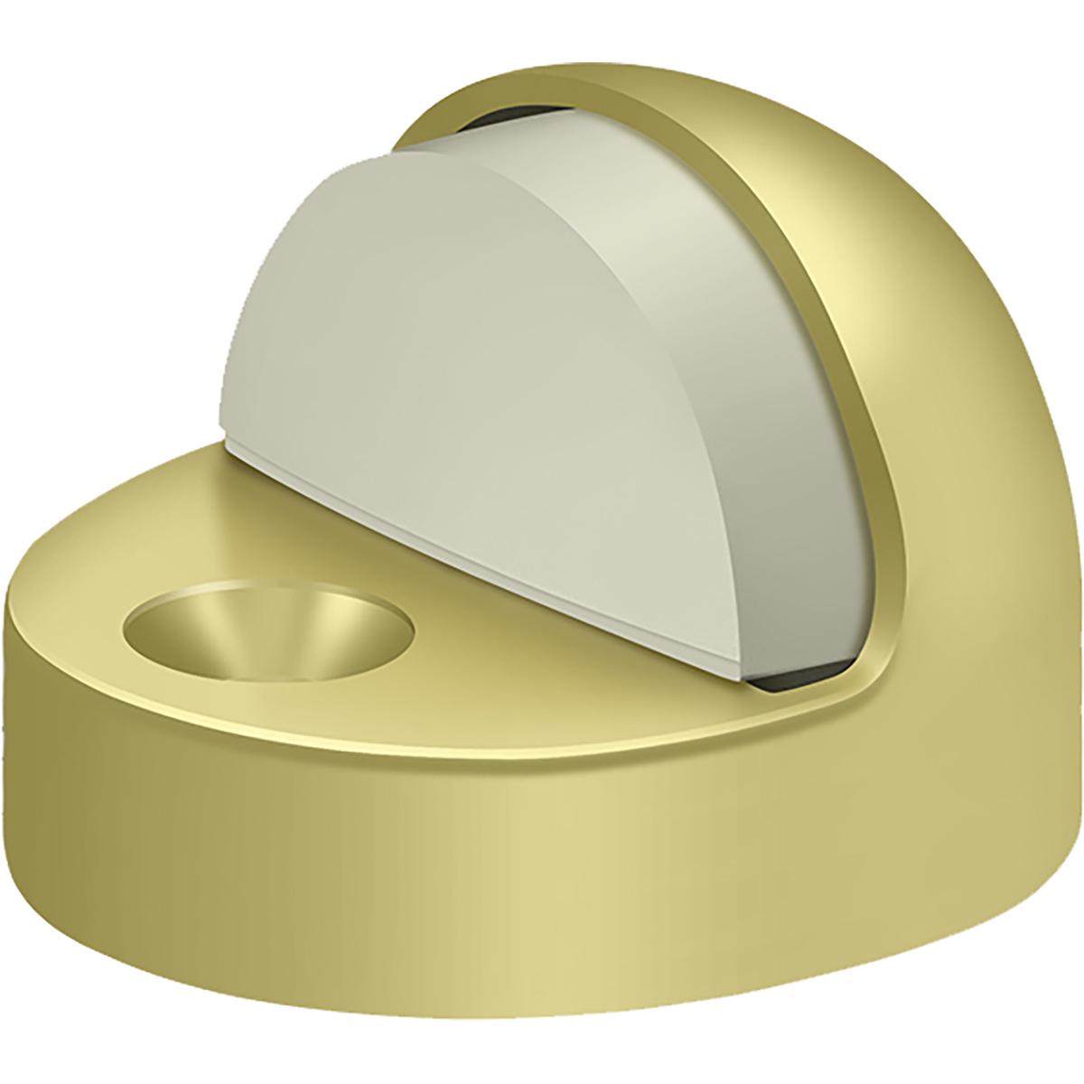 DSHP916U3 High Rise Dome Stop - Polished Brass